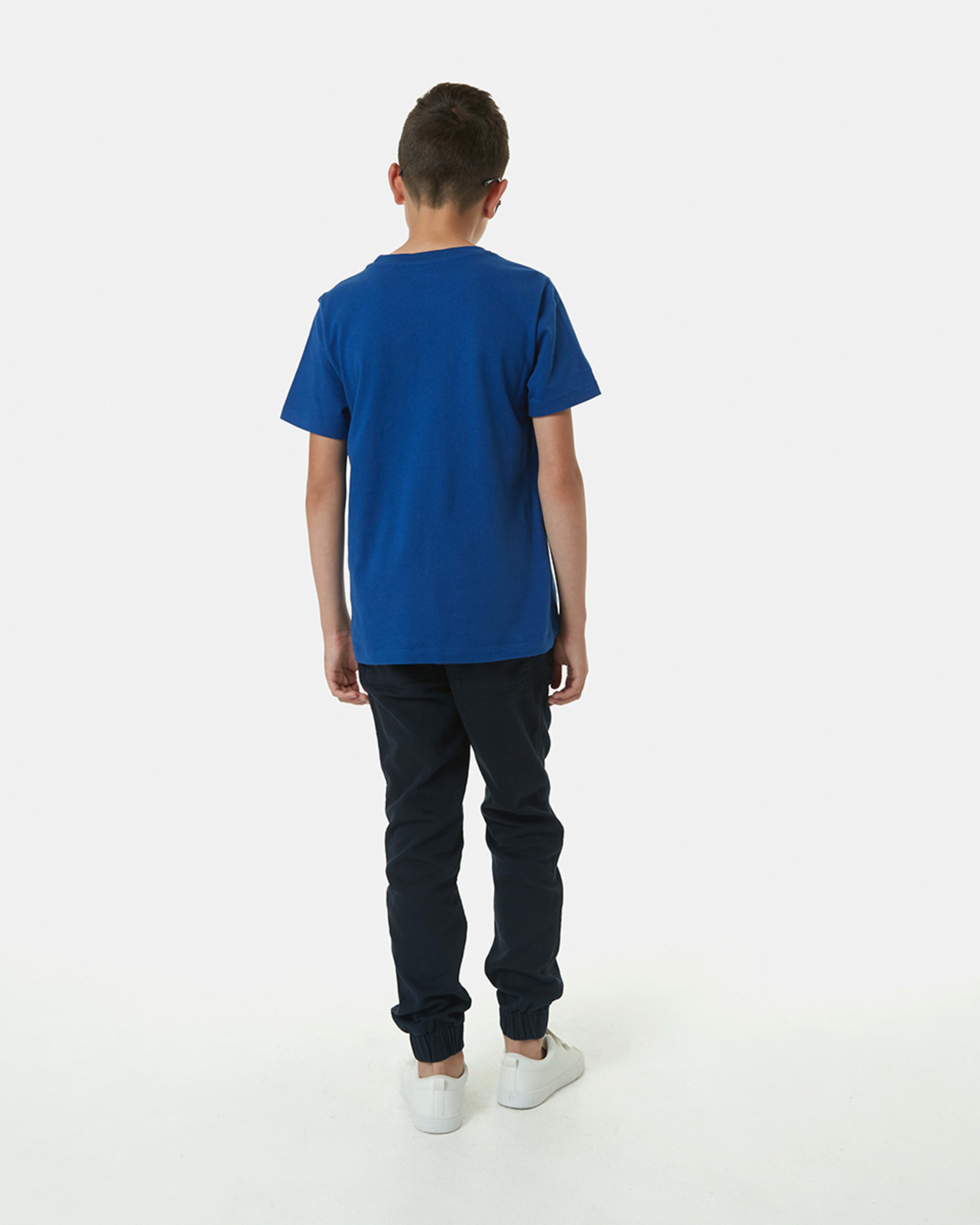6 Short Sleeve Plain T-shirt ROYAL BLUE, 6 of 8