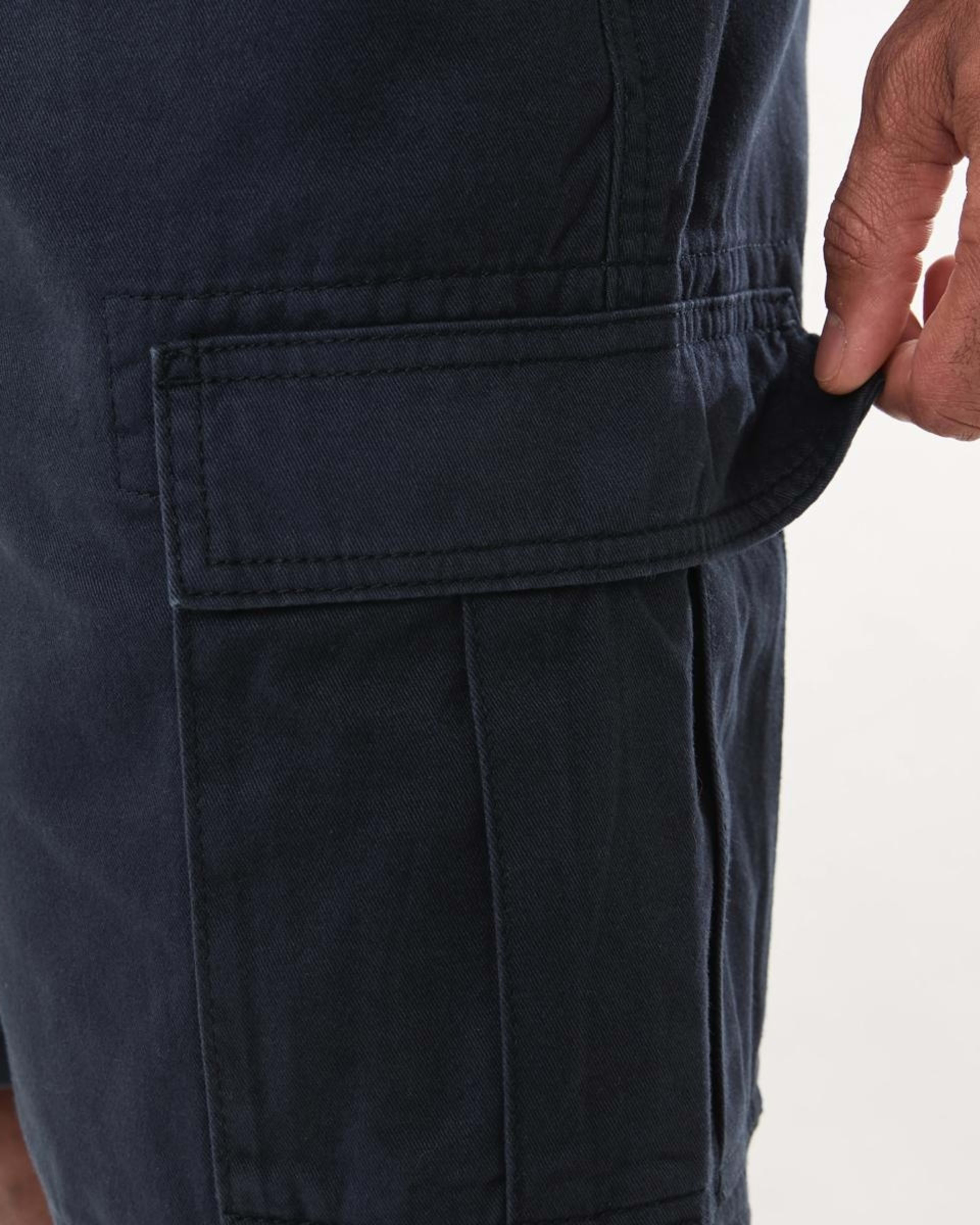5 Elastic Waist Cargo Shorts PARISIAN NIGHT, 5 of 7