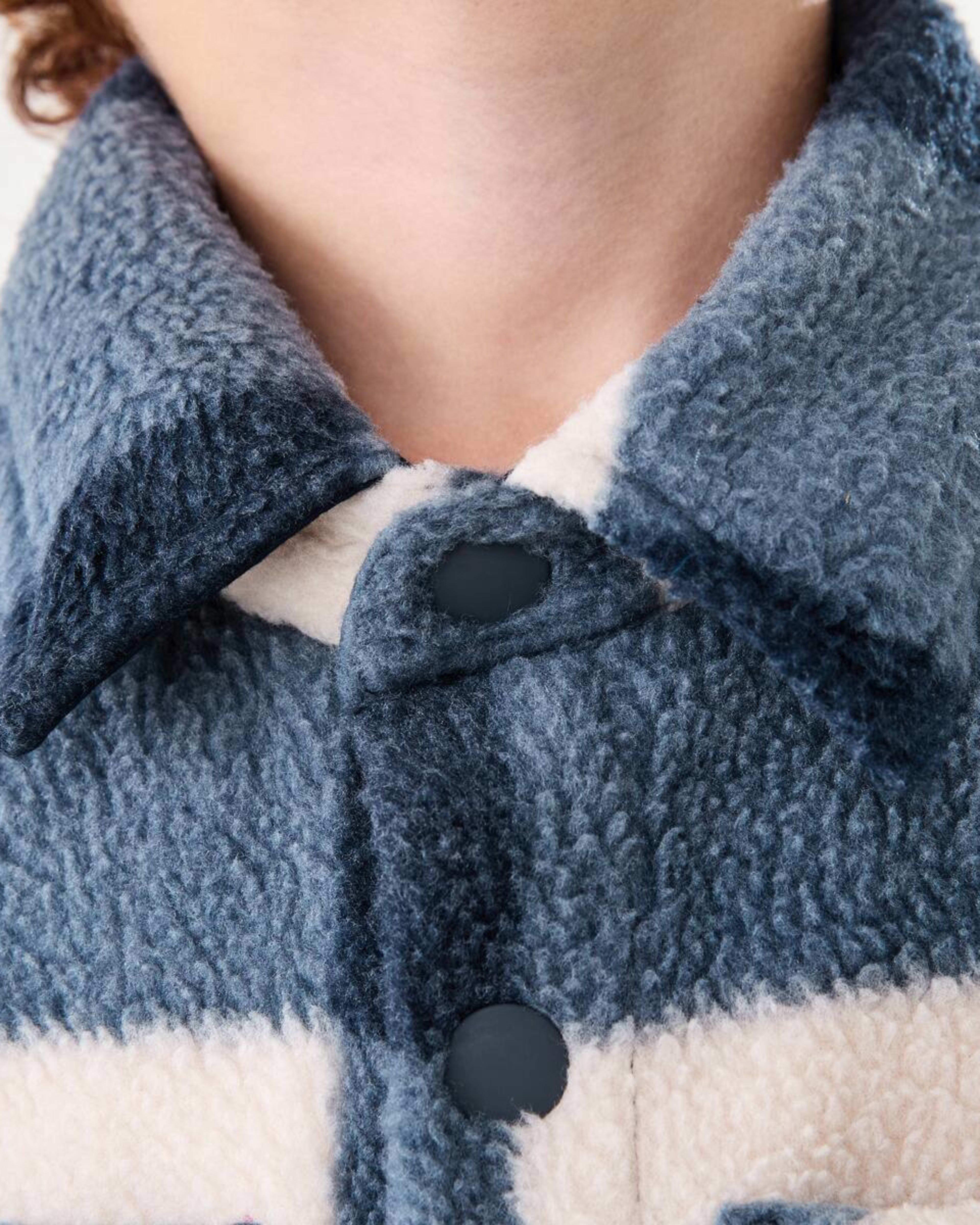 5 Cosy Shacket Square Check Ecru, 5 of 8