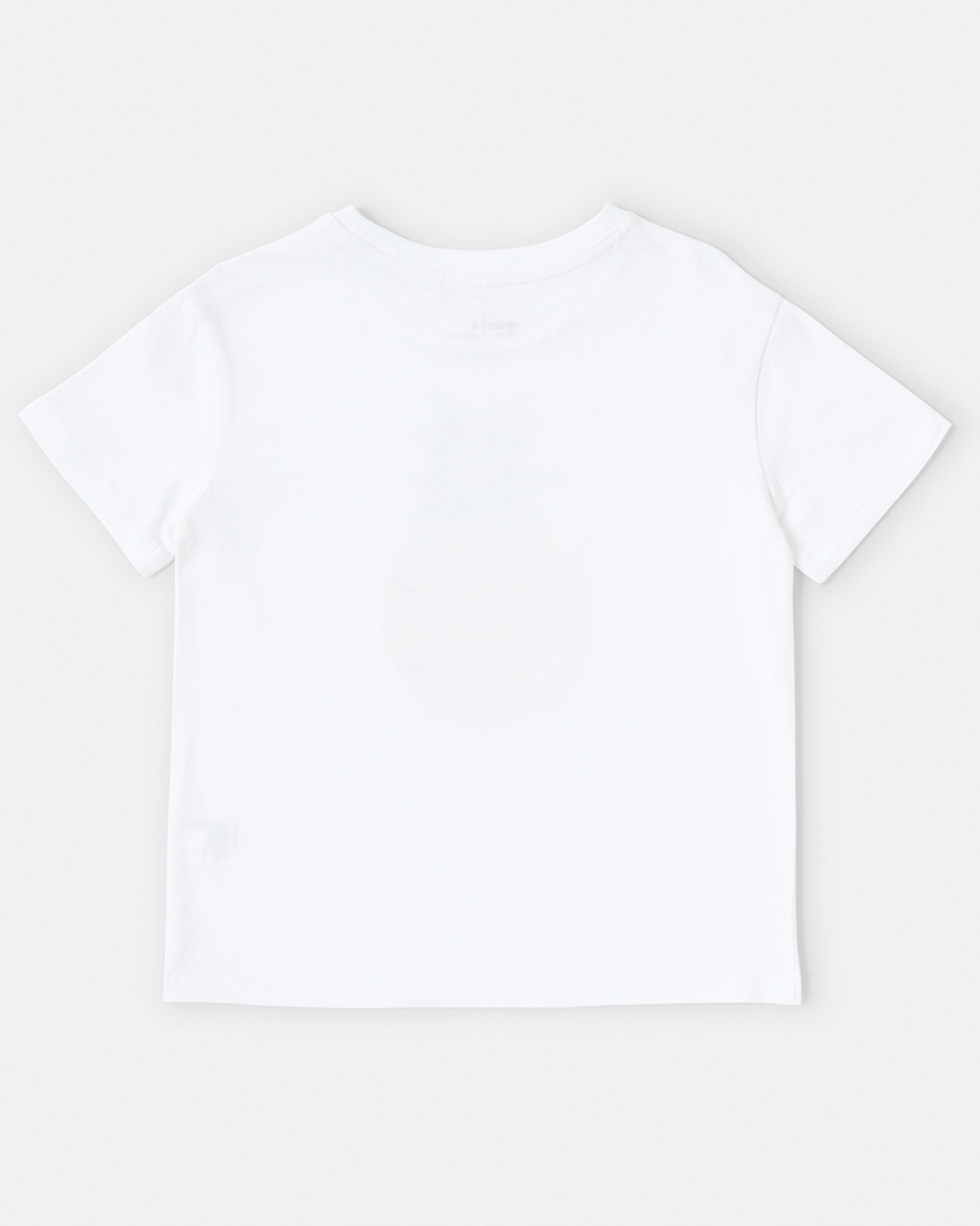 8 Short Sleeve Sequin T-shirt Wht Pinple, 8 of 8