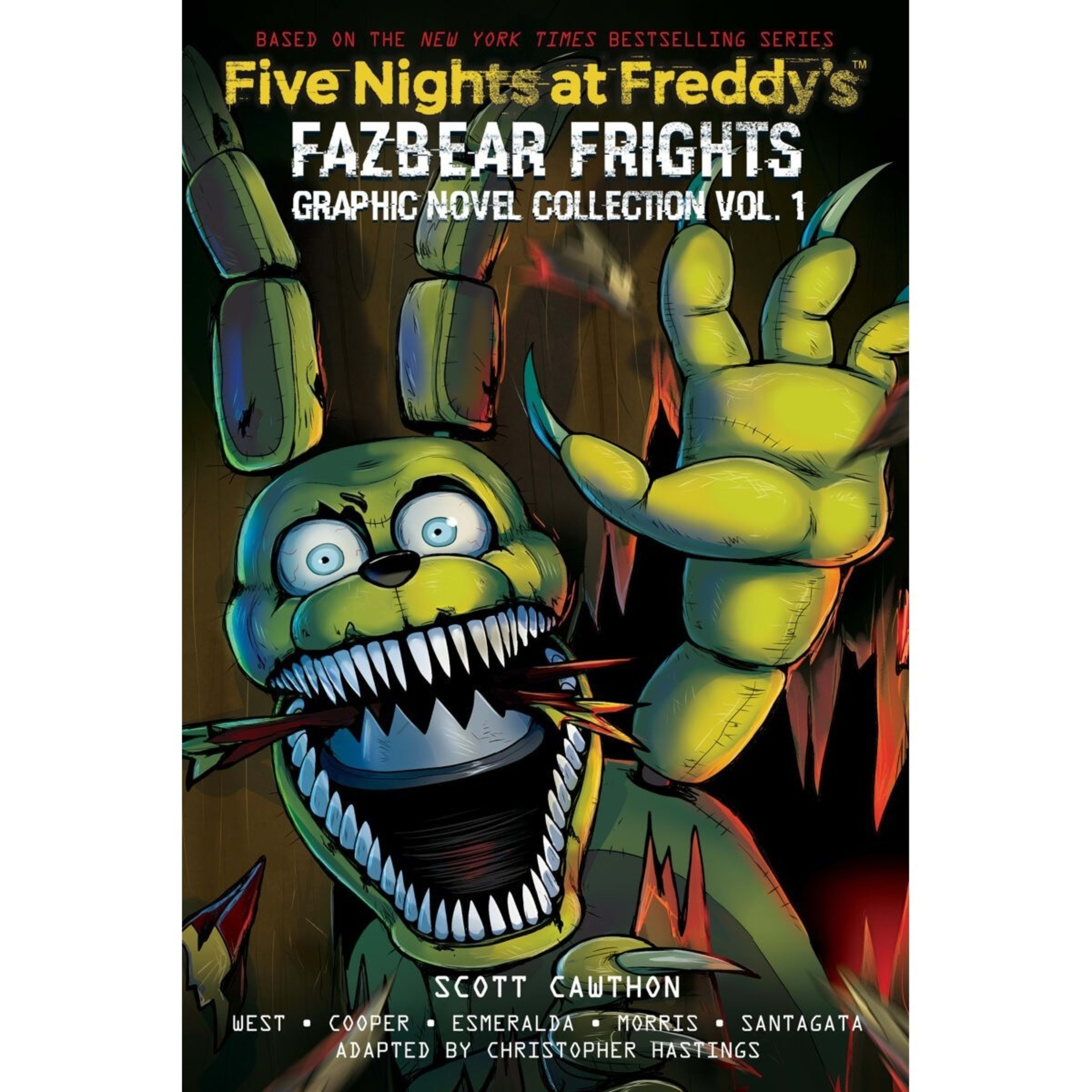 1 Five Nights at Freddy's: Fazbear Frights Graphic Novel Collection Volume 1 by Scott Cawthon, Carle Anne West and Elley Cooper - Book