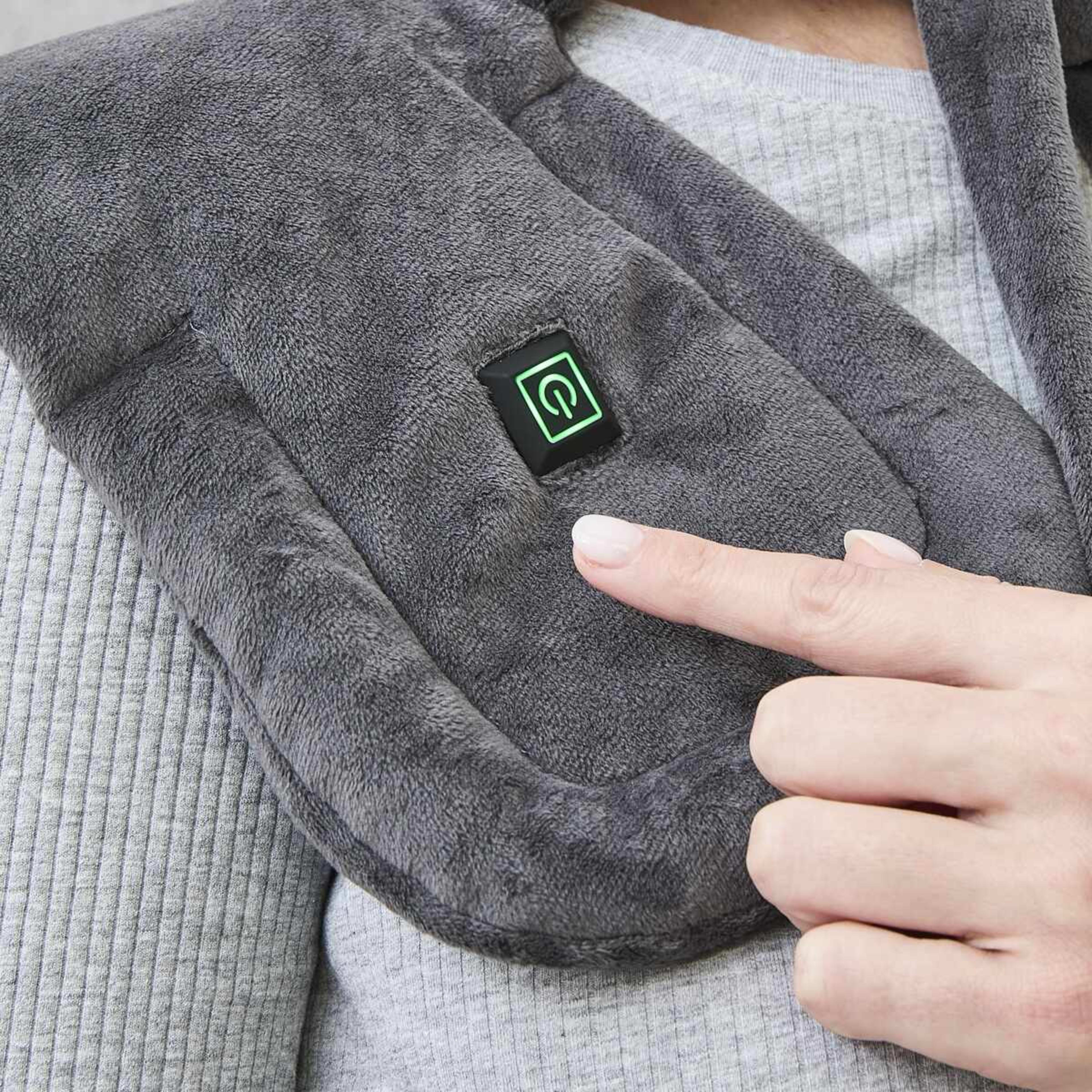 4 Heated Shoulder Warmer - Cool Grey, 4 of 9