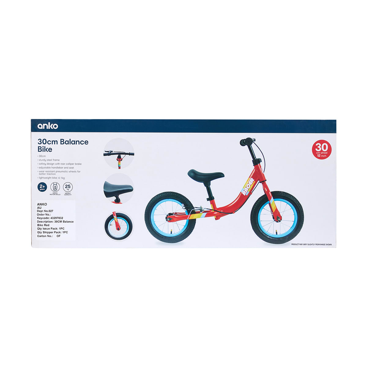 30cm Balance Bike Kmart NZ