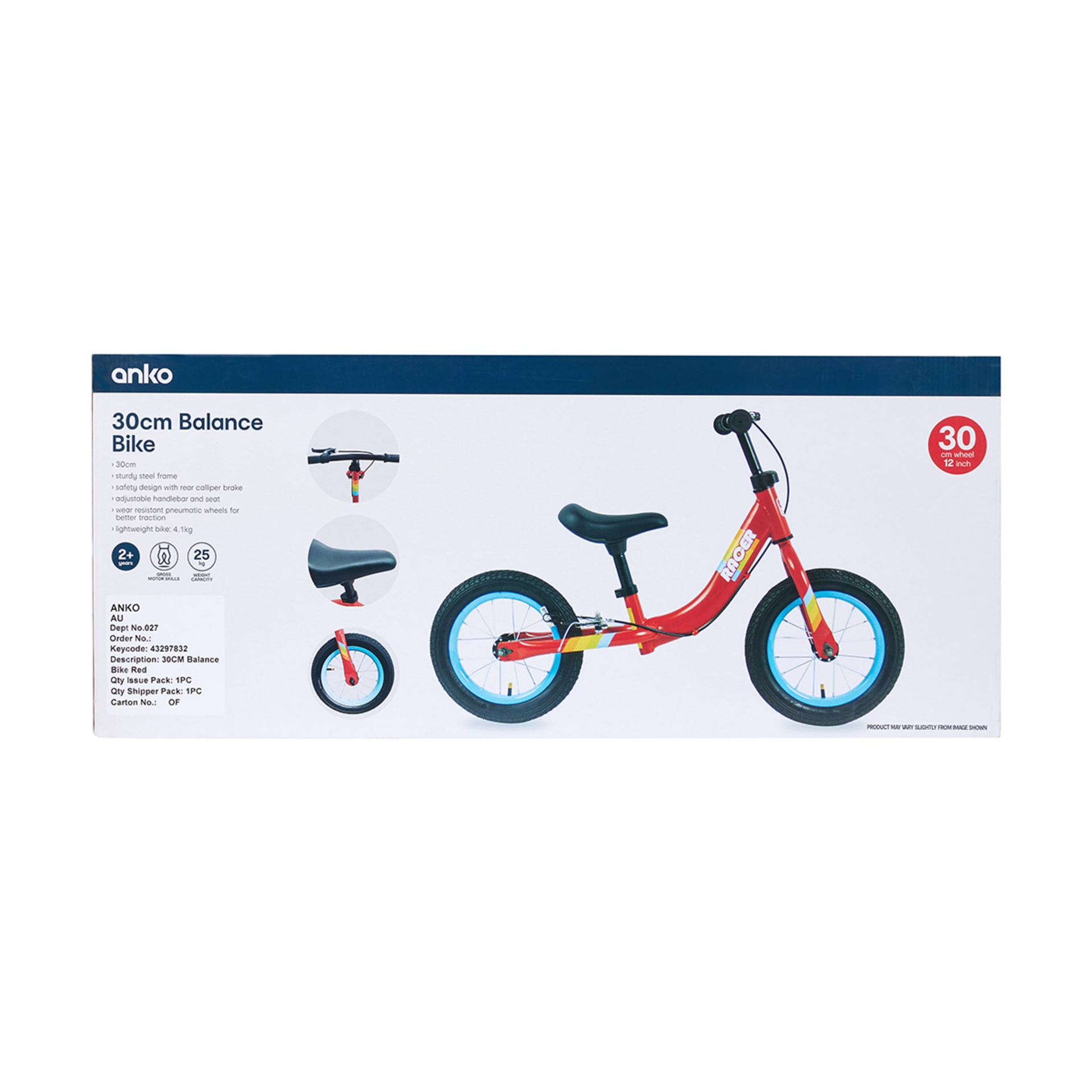 30cm Balance Bike Kmart