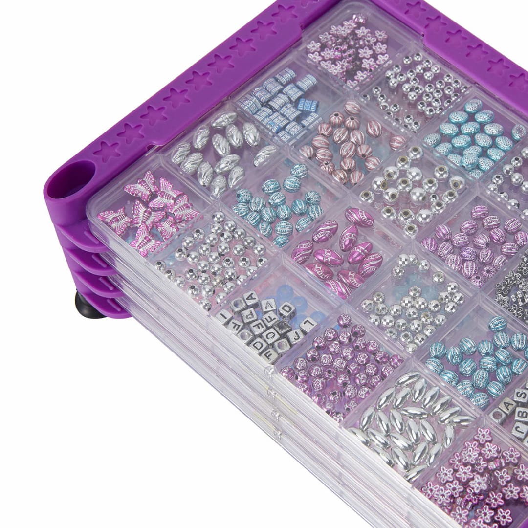 4 Tray Bead Set Kmart