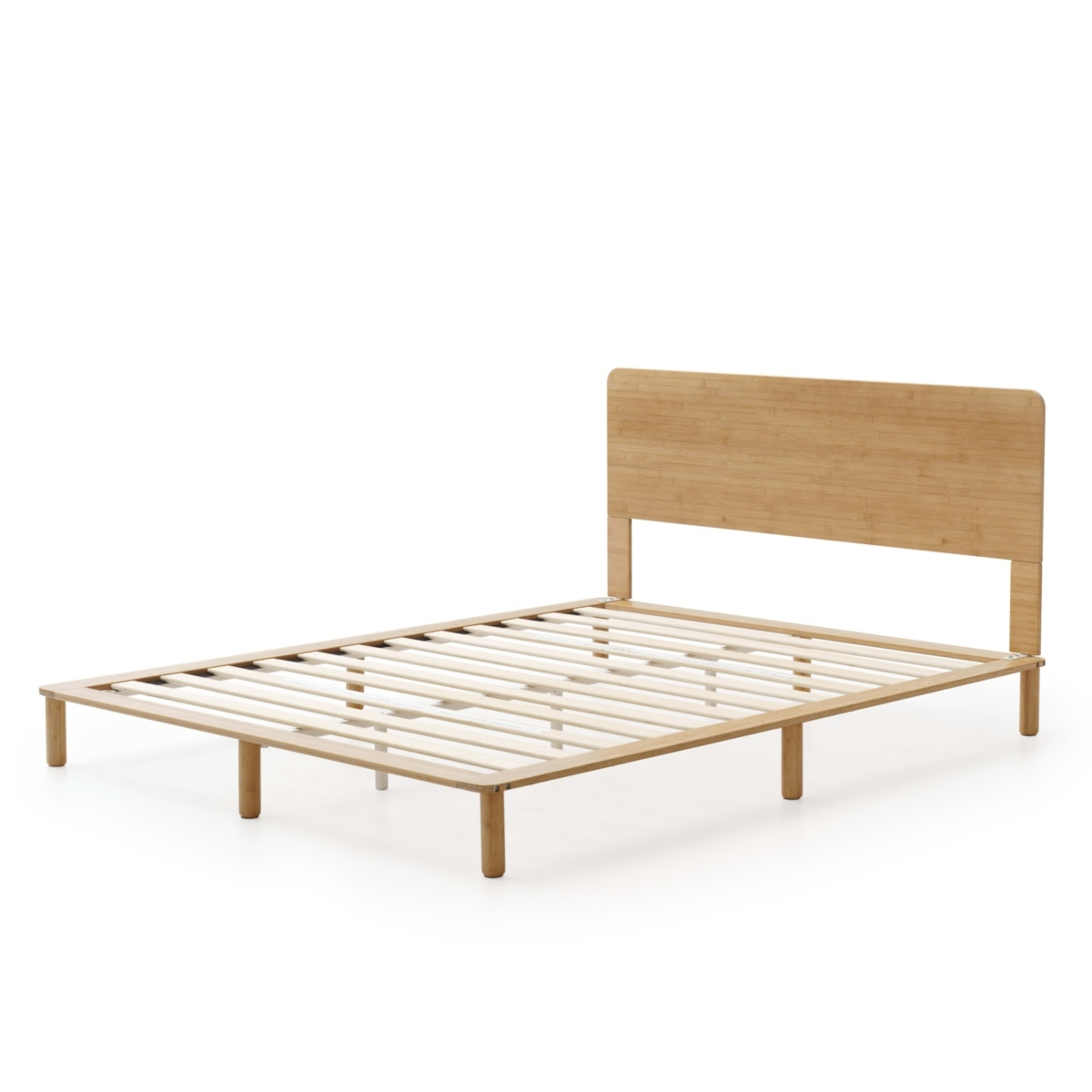 2 Double Bed Evalyn Timber Bed Frame, 2 of 5