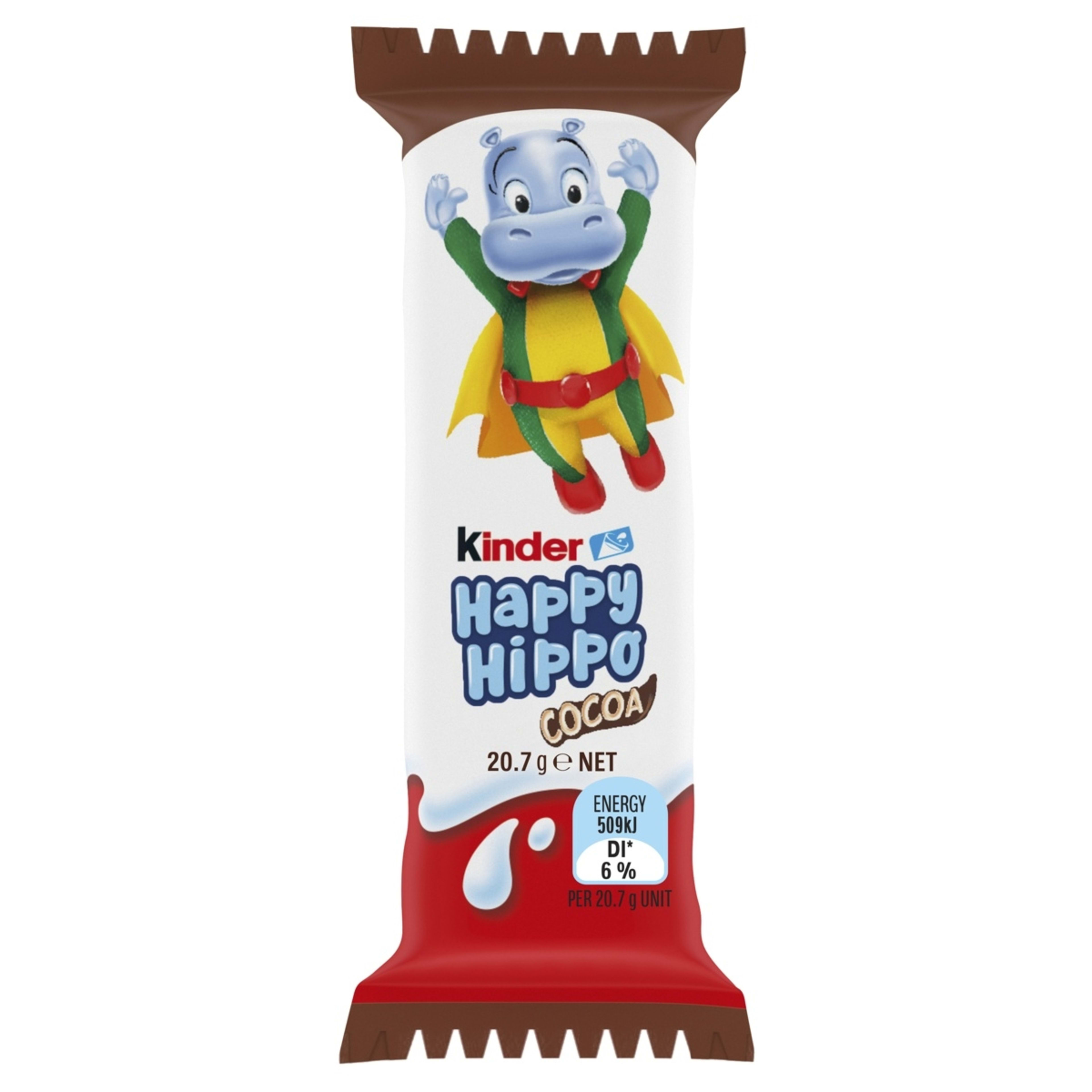 3 Kinder Happy Hippo Cocoa Single Biscuit Bar 20.7g - Assorted, 3 of 8