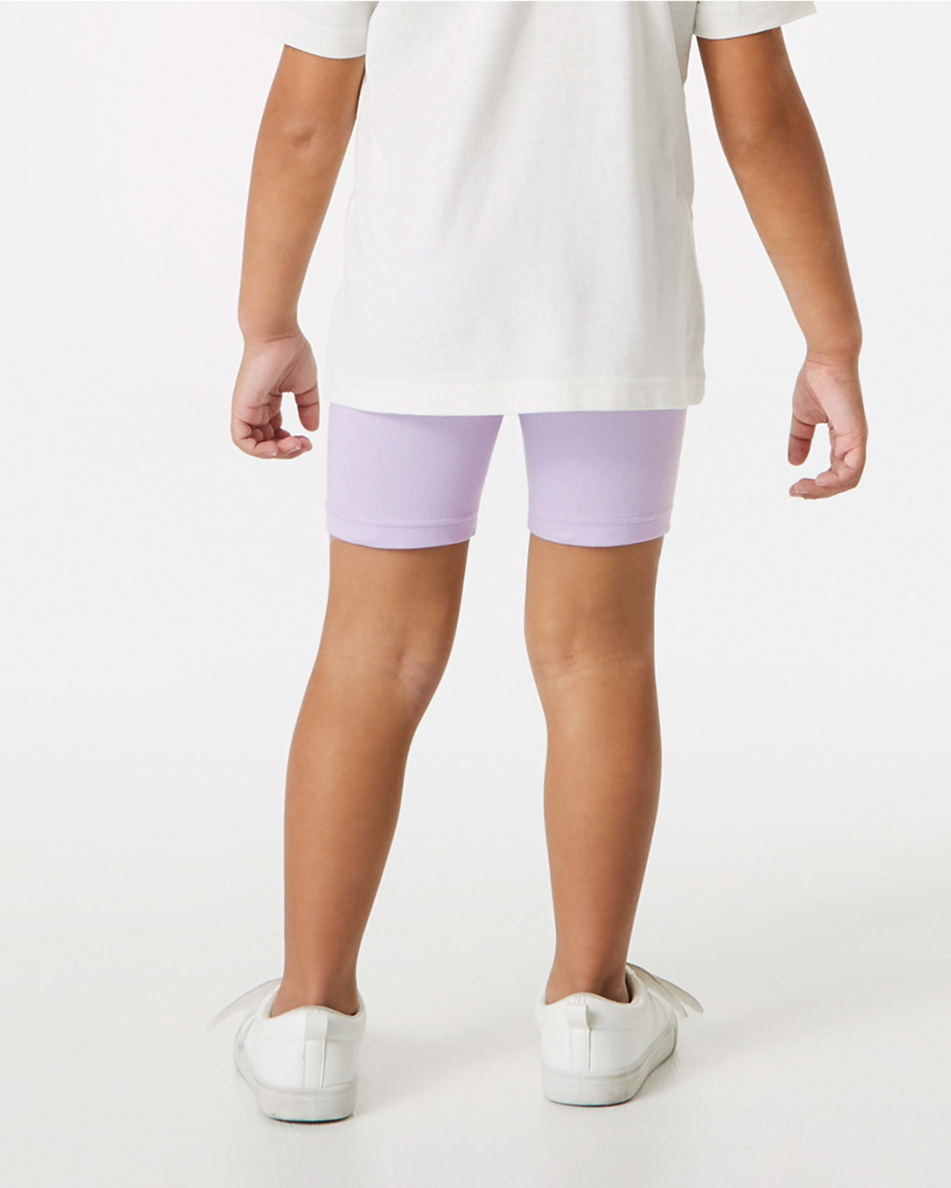2 Bike Shorts Purpl Flwr, 2 of 8
