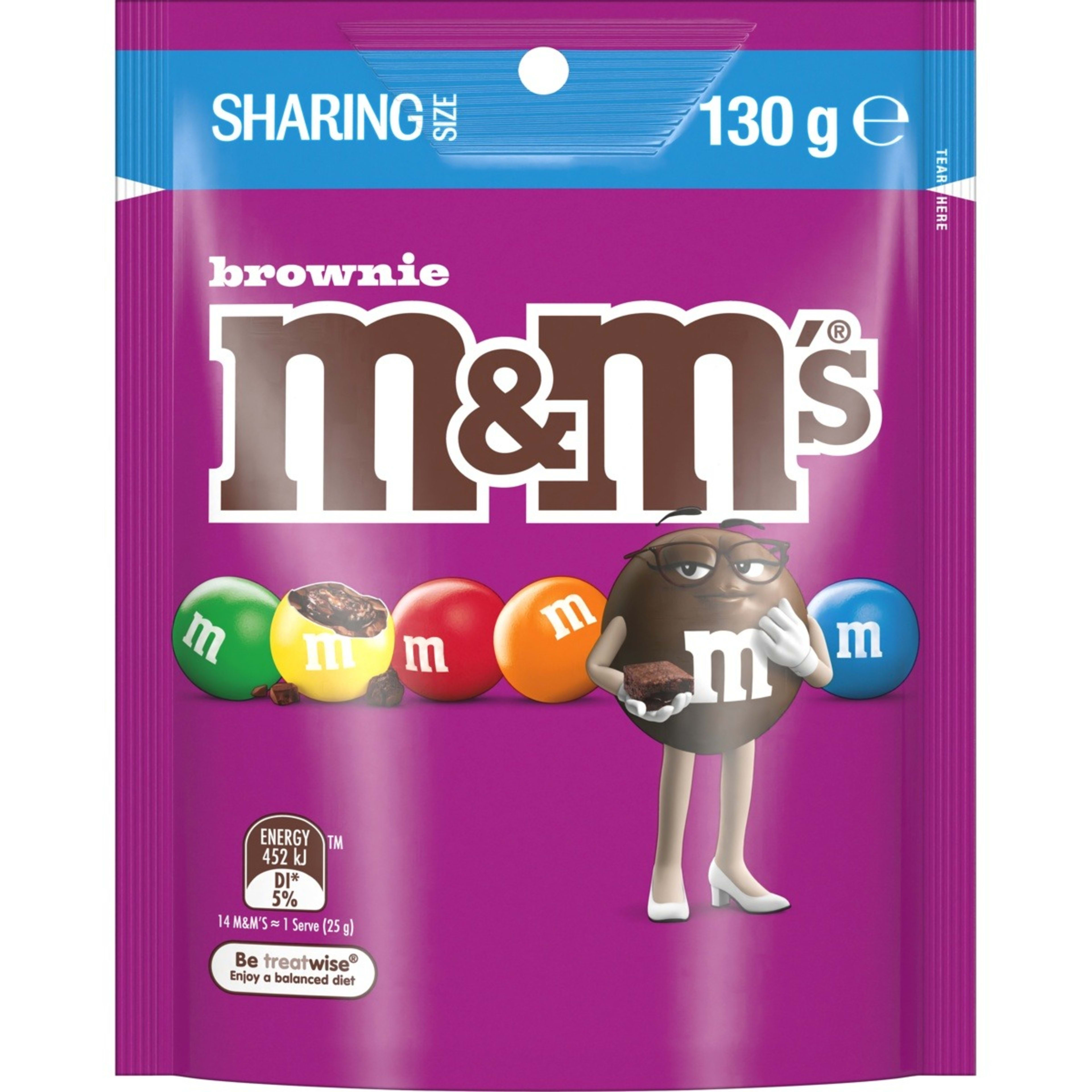 1 M&M's Brownie 130g