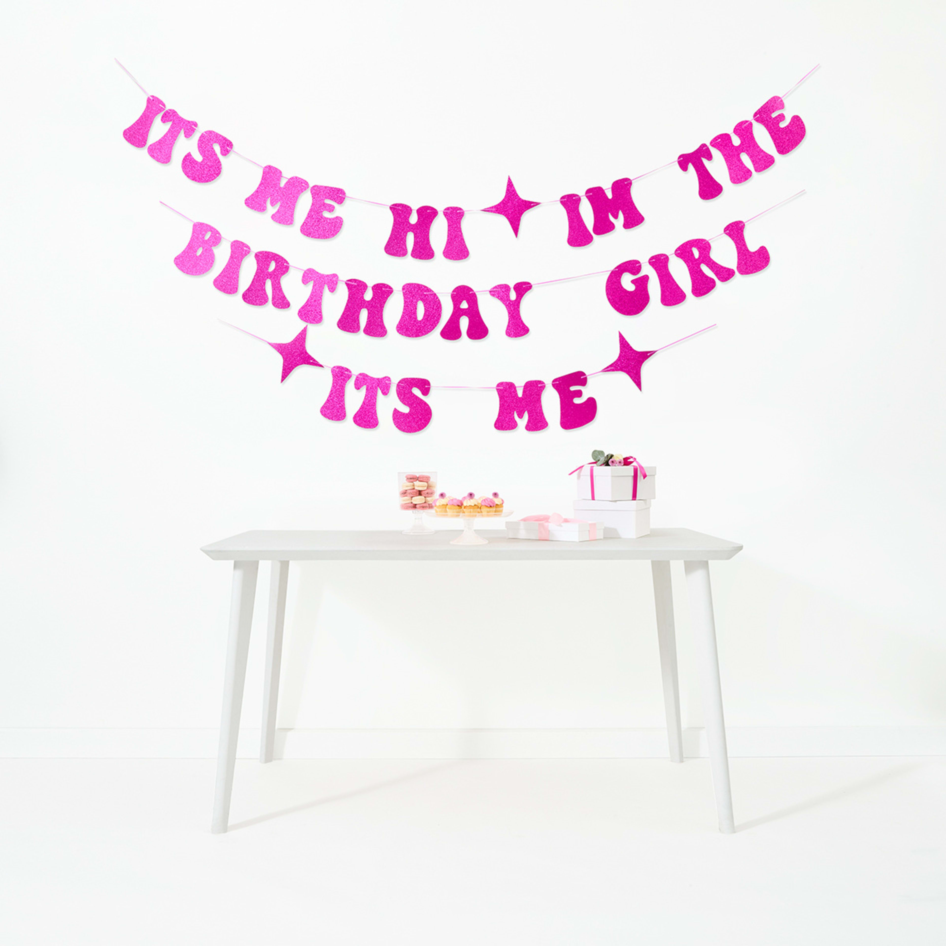 1 3 Piece I'm The Birthday Girl Bunting Pack