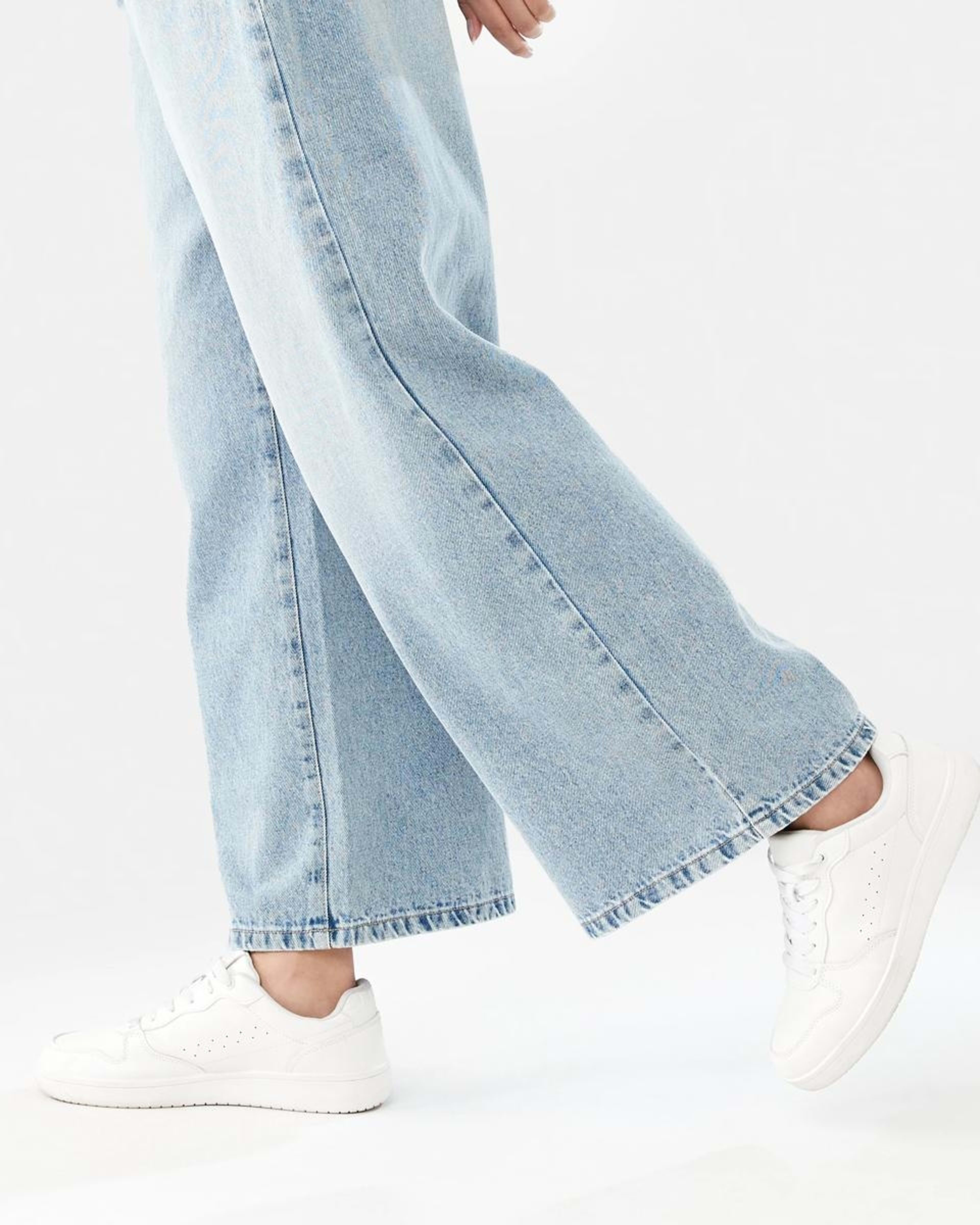 9 Wide Leg Jeans LIGHT WASH DENIM, 9 of 9