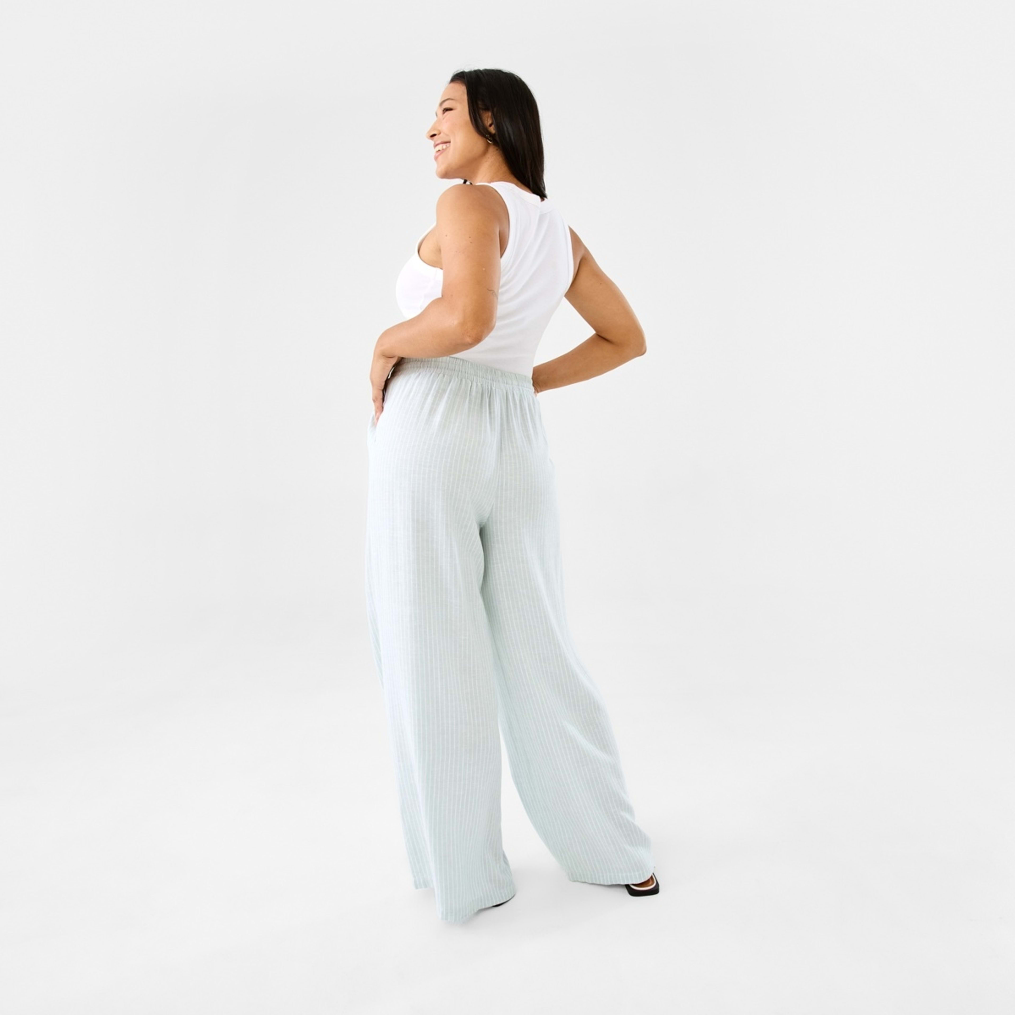 5 Wide Full Length Pants Seafoam St, 5 of 7