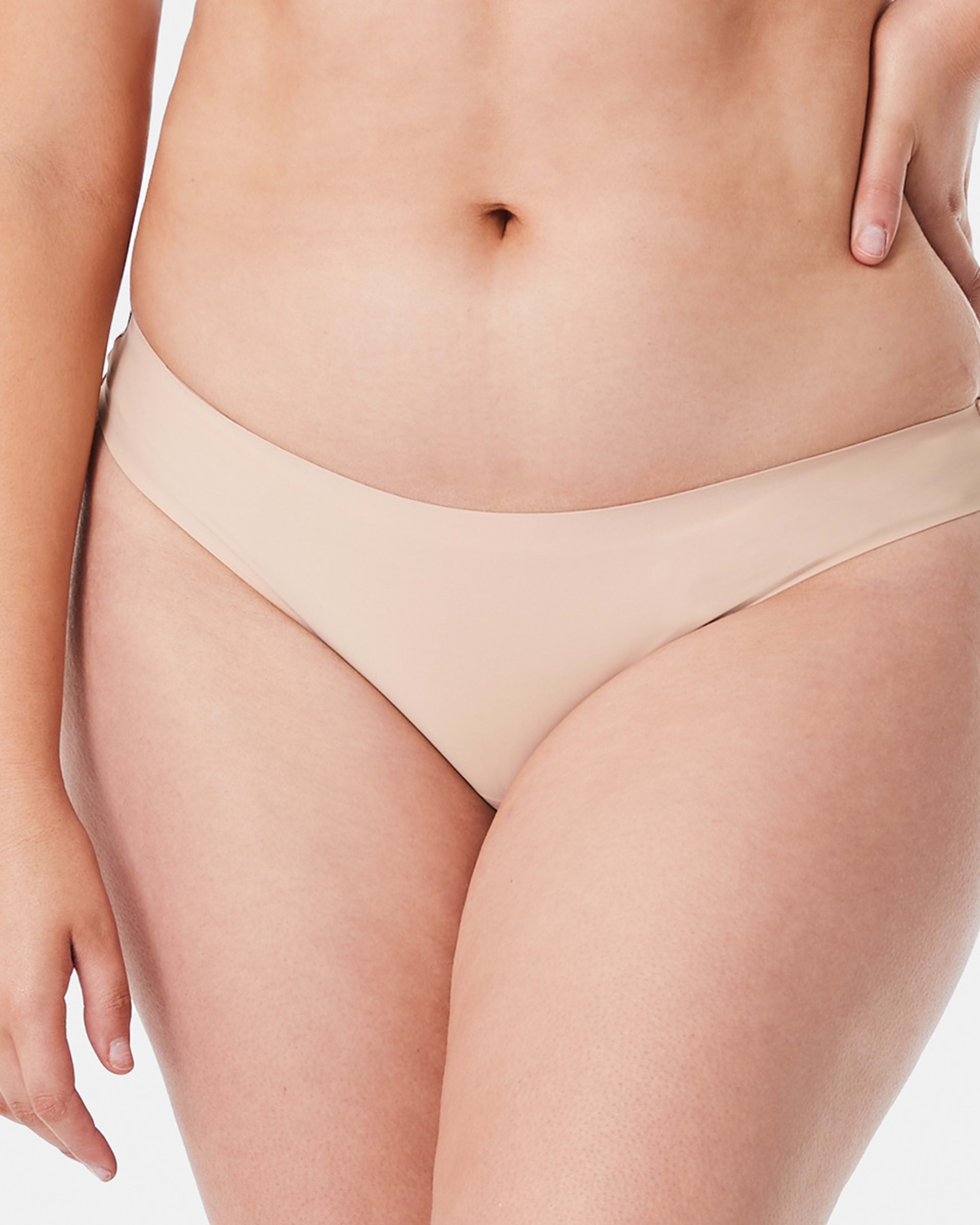 3 3 Pack Outta-Sight G-string Briefs Bge Almnd, 3 of 5