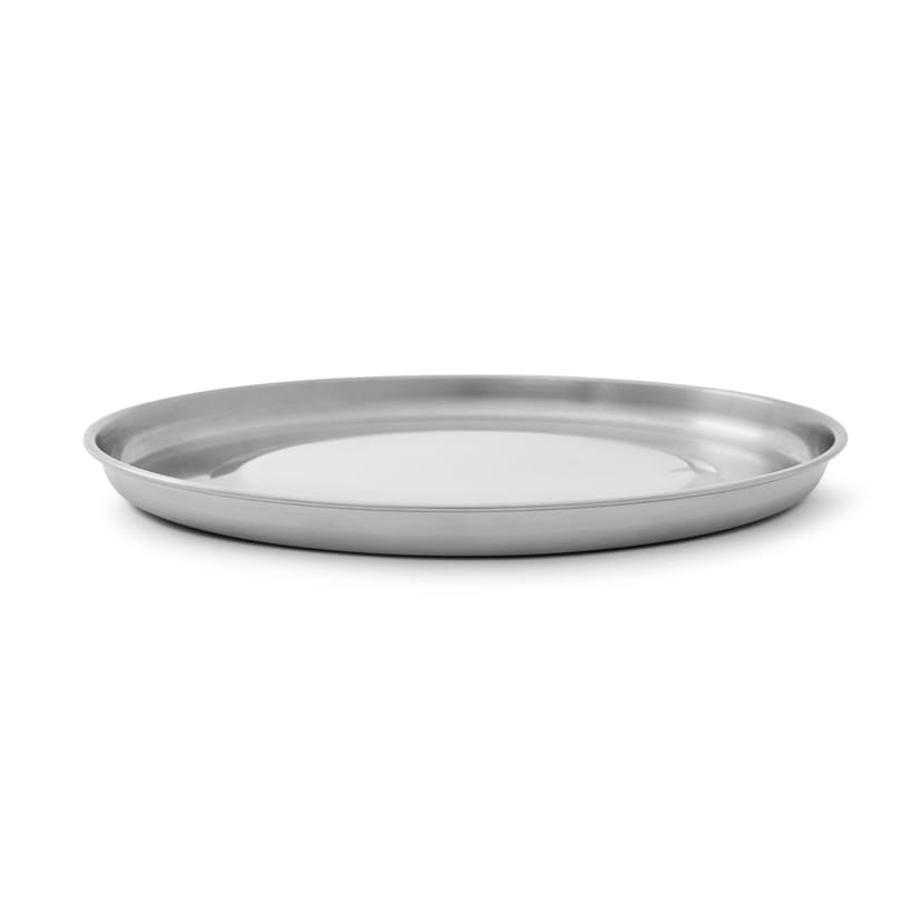 25cm Stainless Steel Plate Kmart