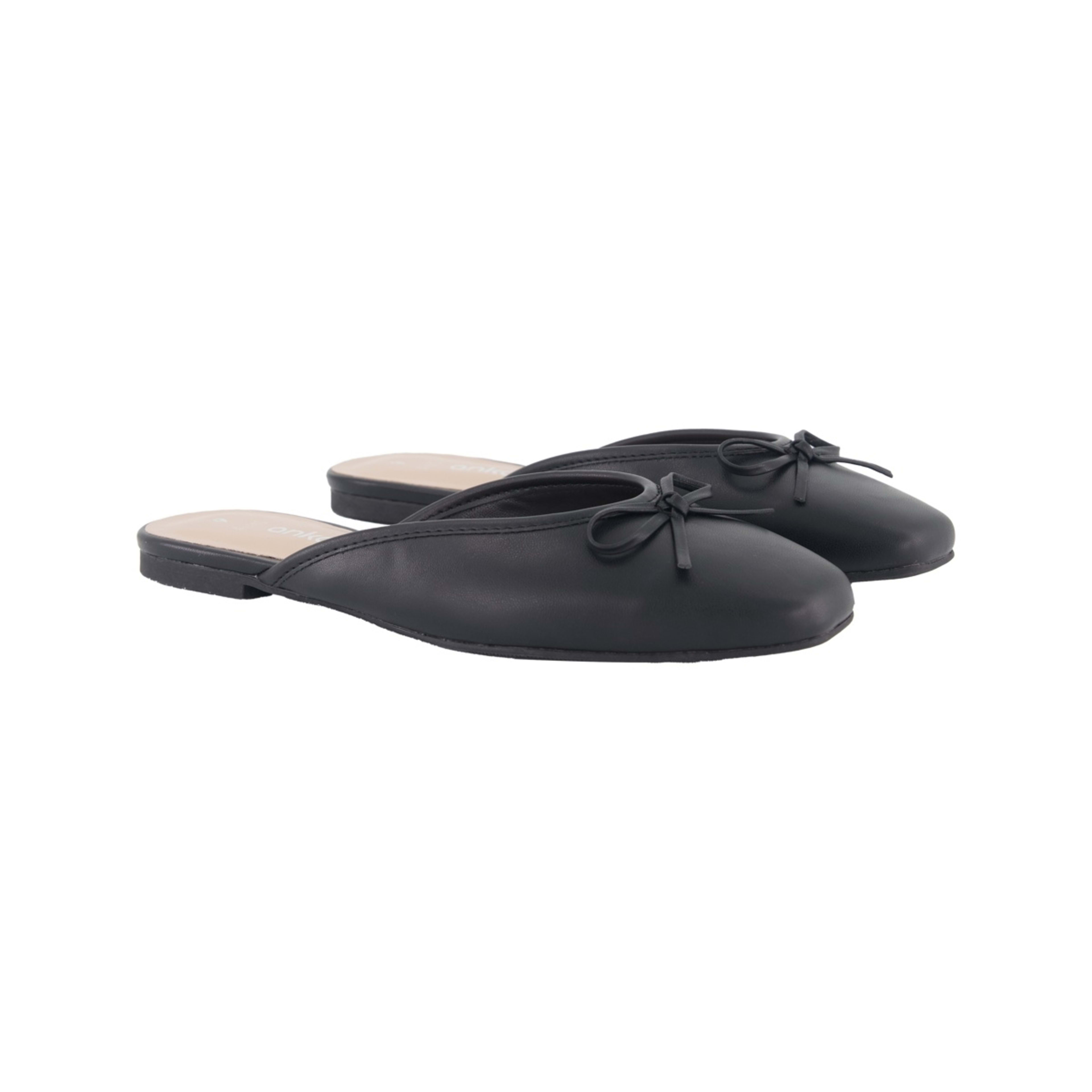 2 Ballet Flat Mules Black, 2 of 3