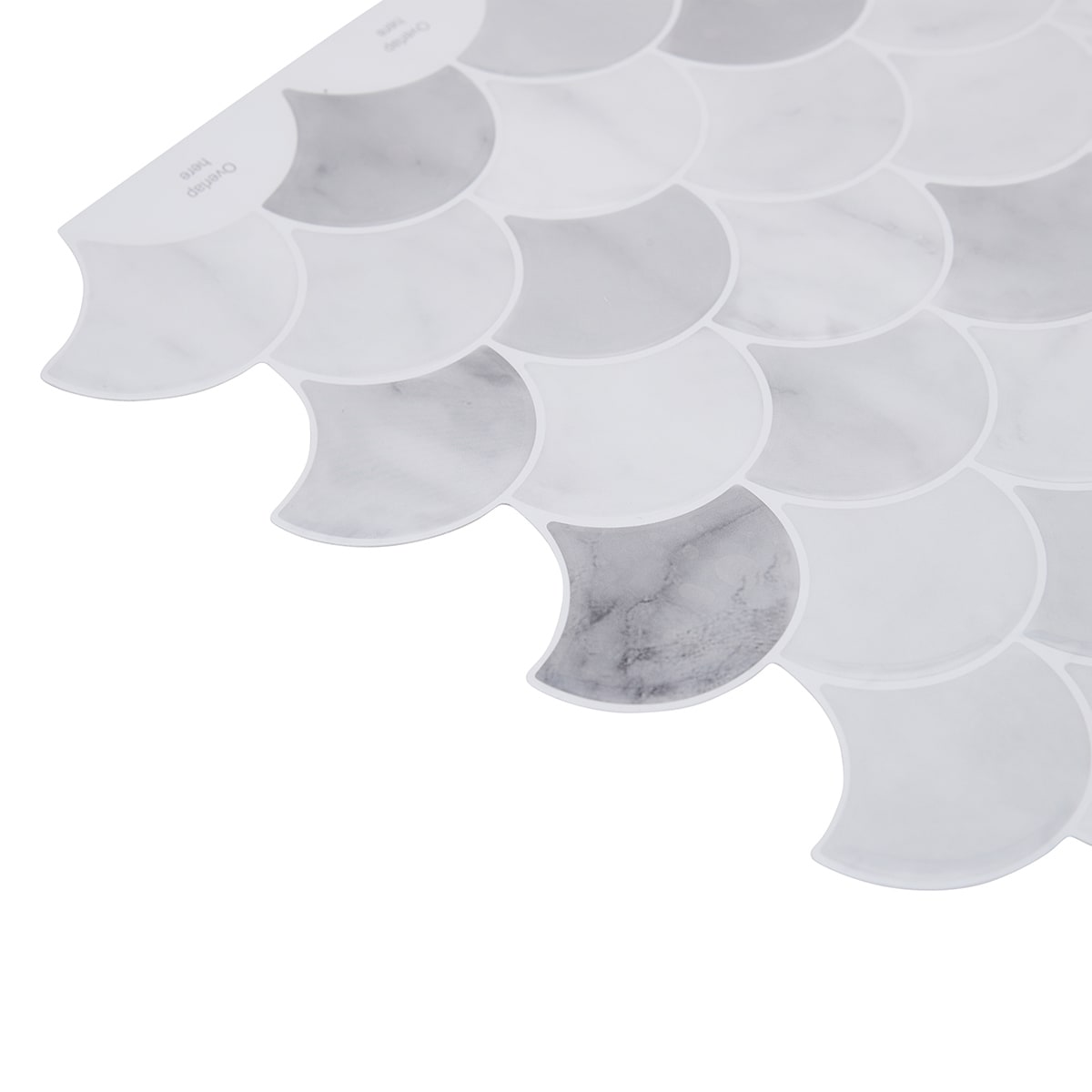 5 Pack Self Adhesive 3D Tiles Scales Kmart