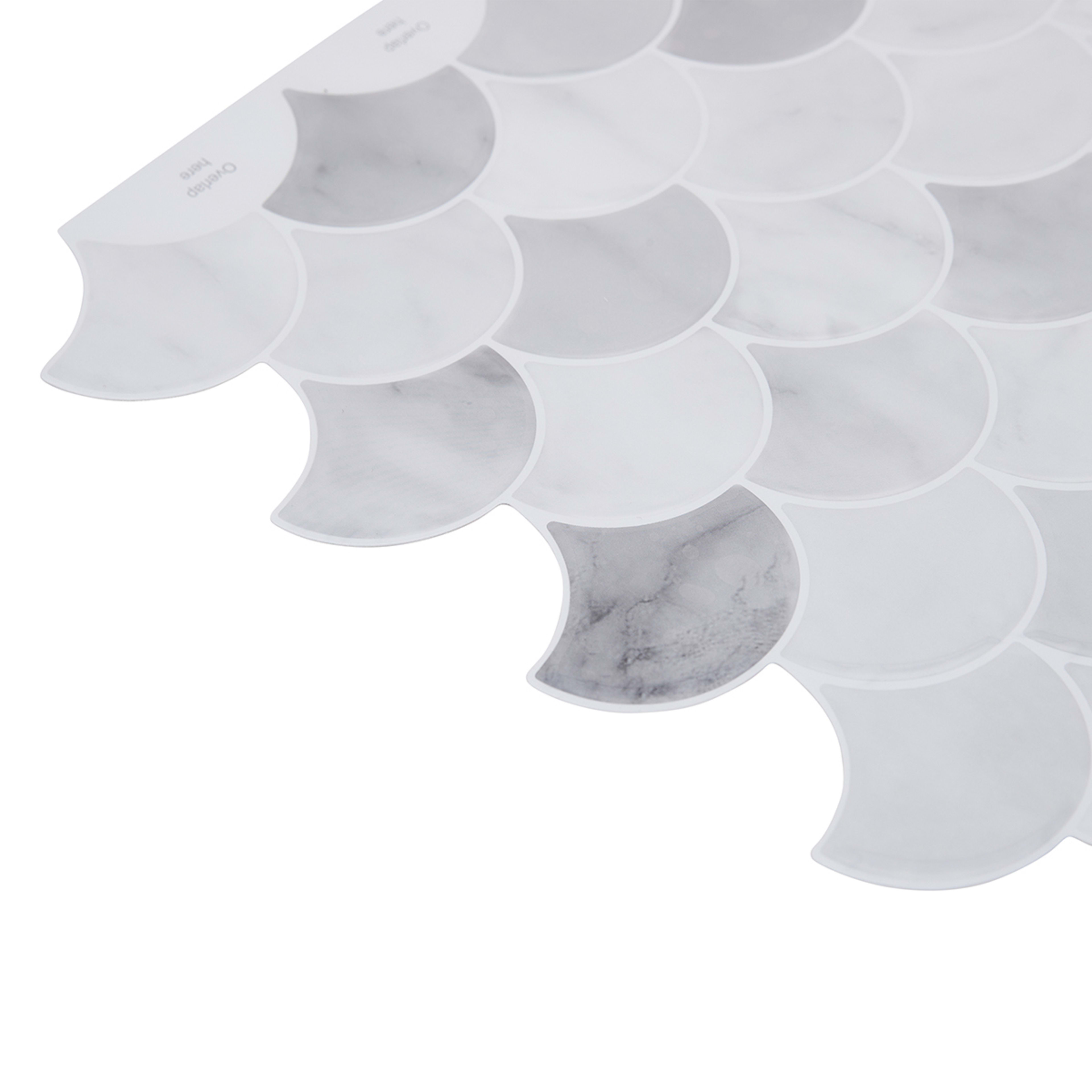 5 Pack Self Adhesive 3D Tiles Scales Kmart