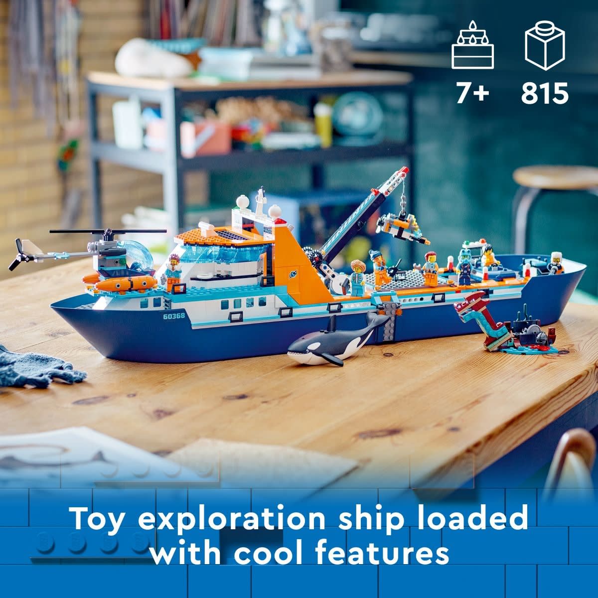 LEGO City Exploration Arctic Explorer Ship 60368 Kmart