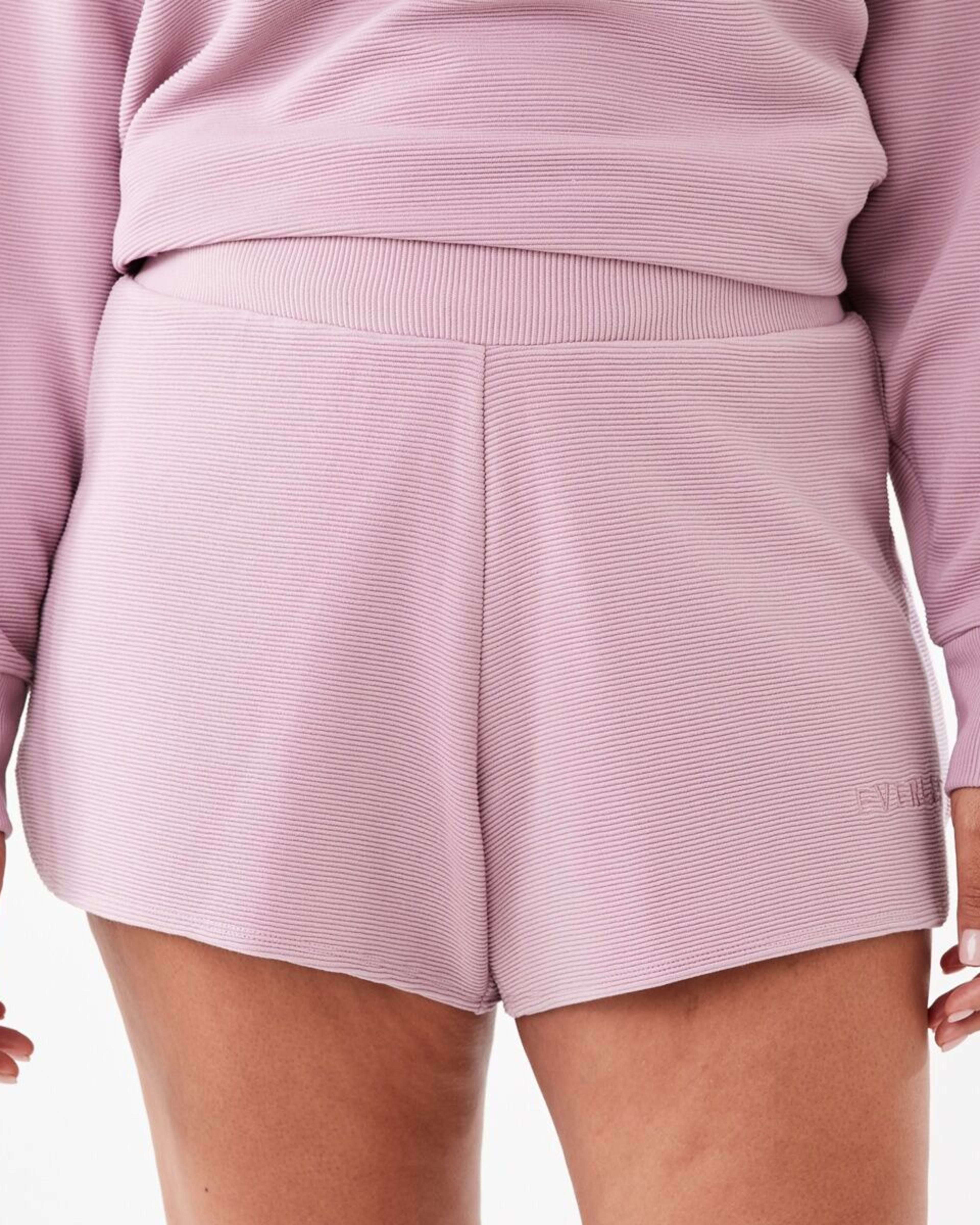 1 Everlast Womens Ottoman Shorts Everlast Dusty Pink