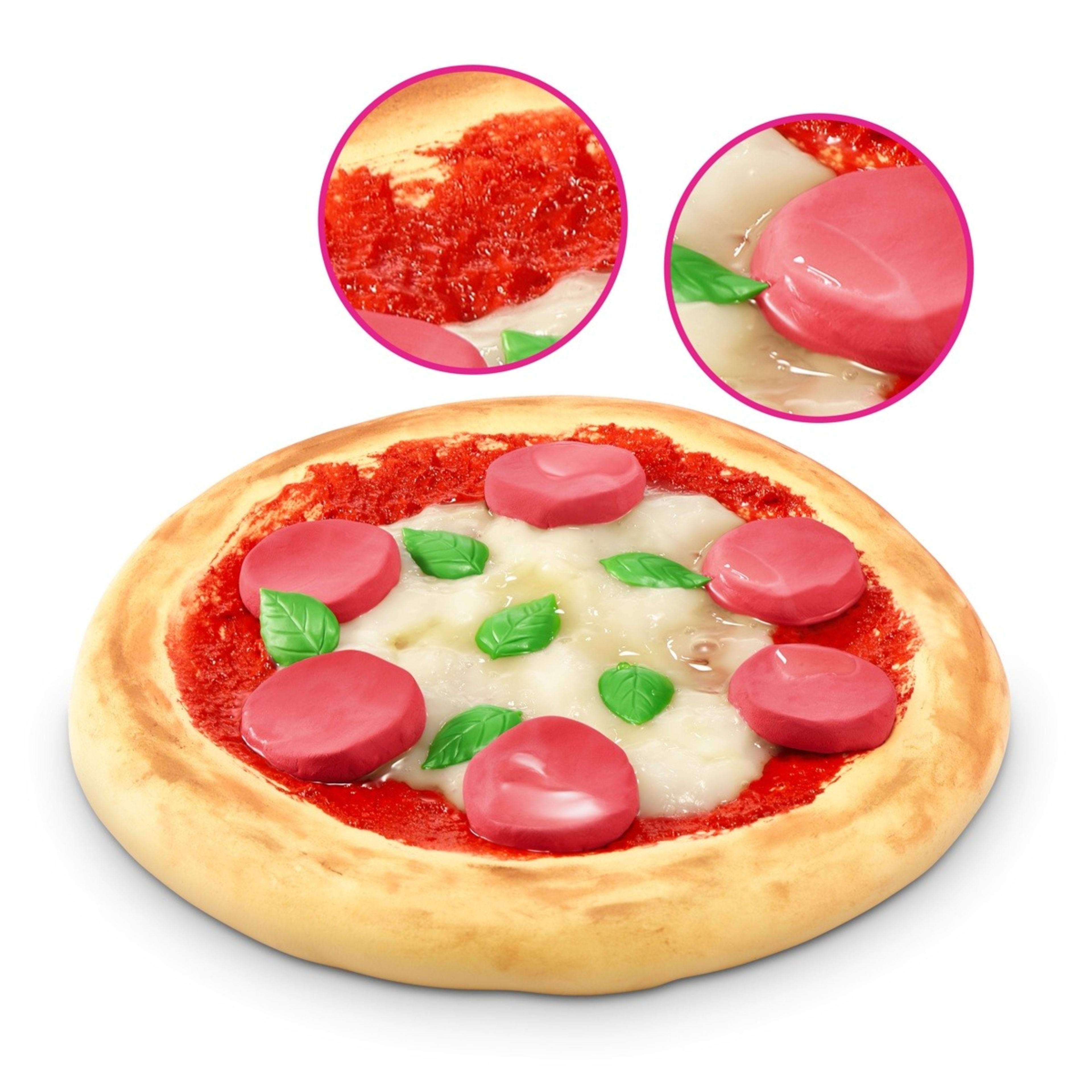 3 13 Piece Zuru Slime Mart Make Your Own Realistic Slime Food Playset - Pizza, 3 of 8