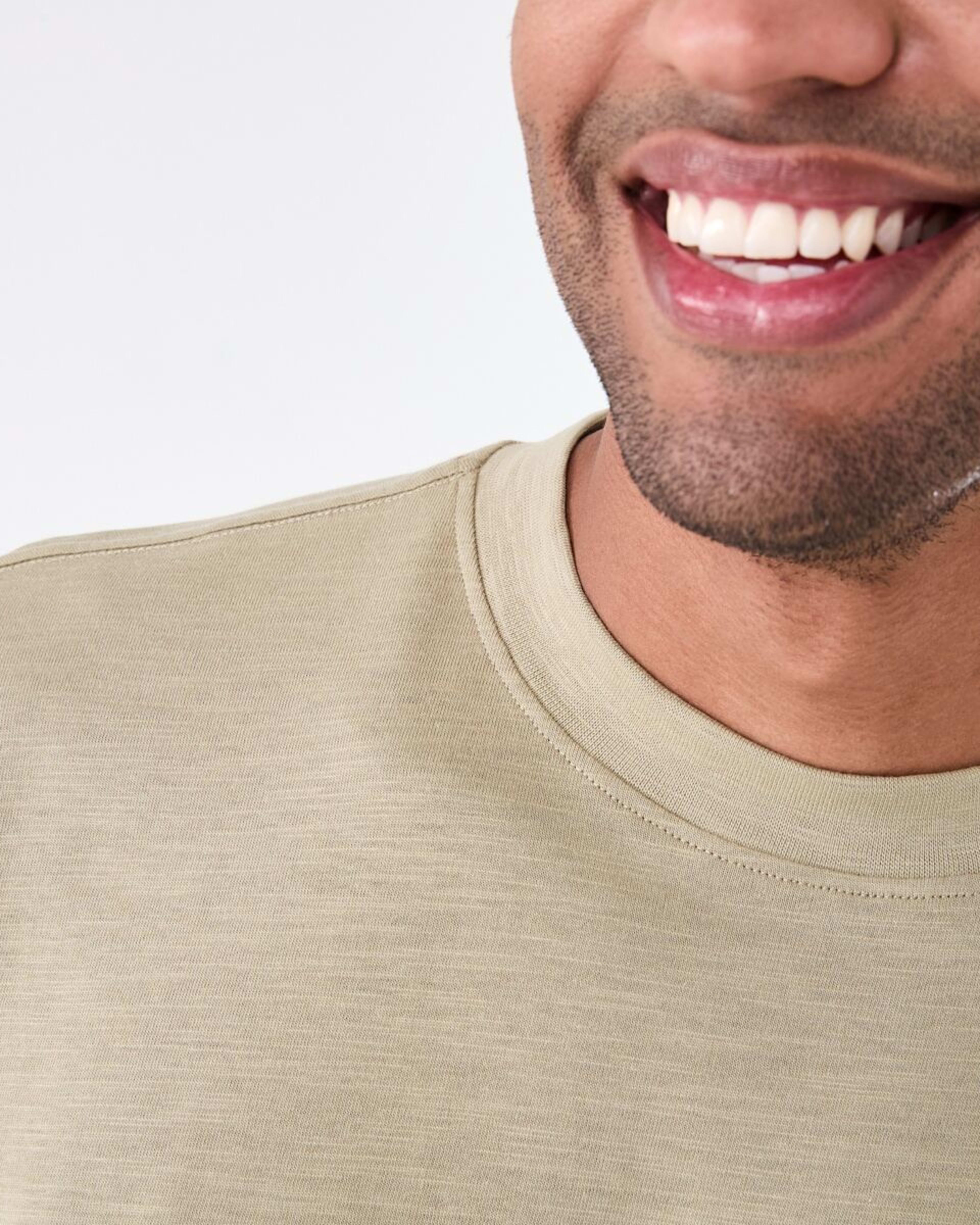 6 Long Sleeve Oversized Slub Pocket T-shirt ALUMINIUM, 6 of 6