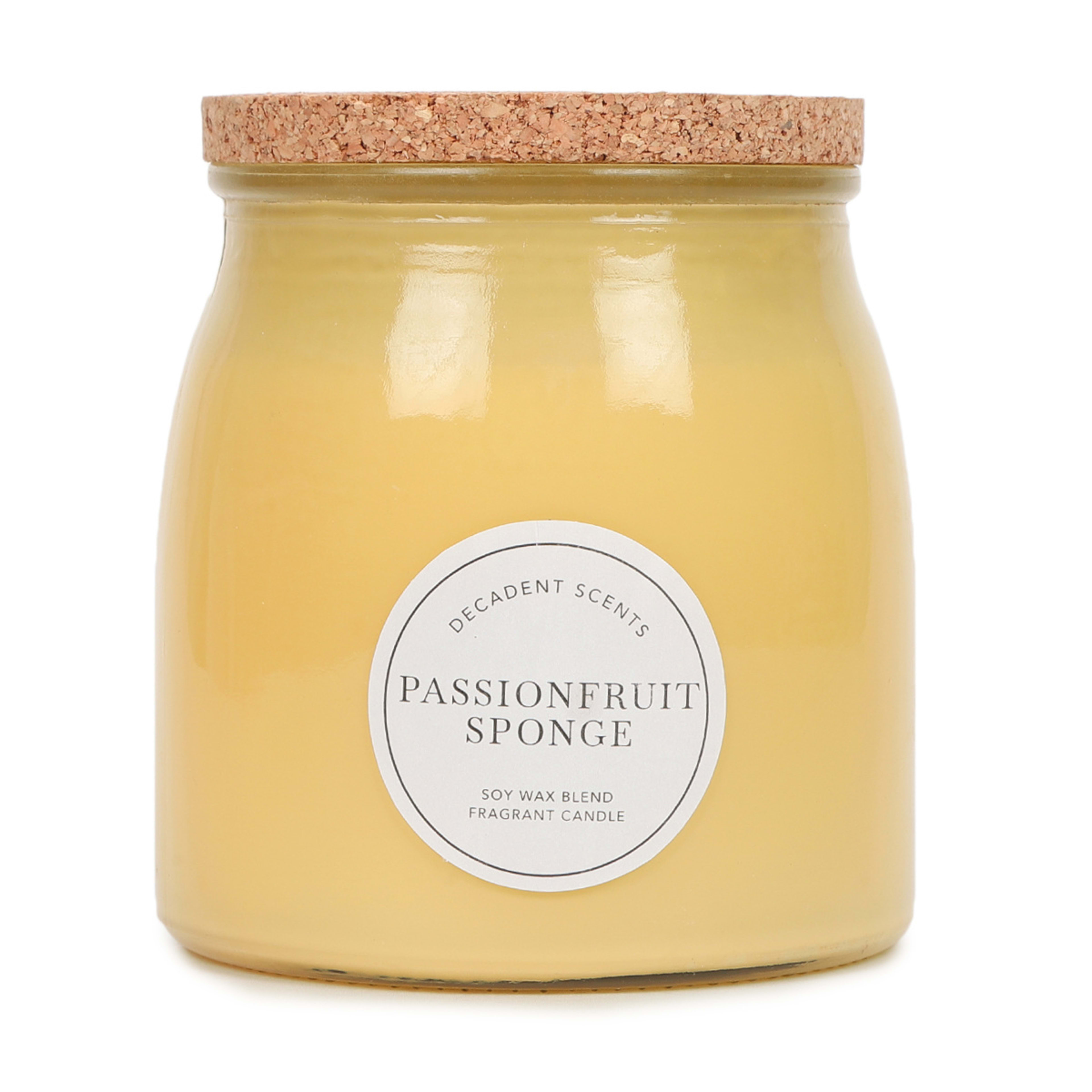 Passionfruit Sponge Decadent Scents Soy Wax Blend Fragrant Candle Kmart