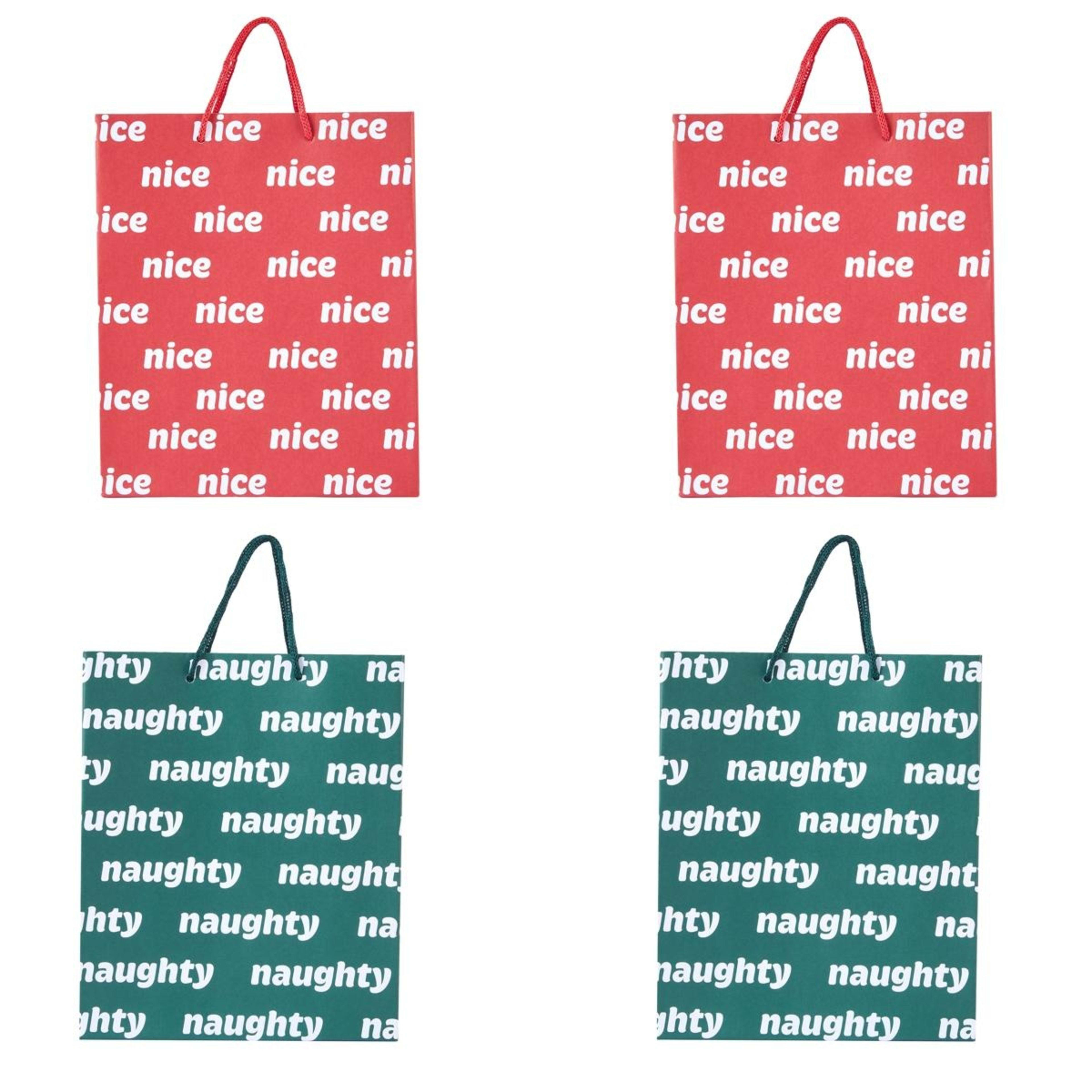 4 4 Pack Christmas Gift Bags - Medium, Assorted, 4 of 8