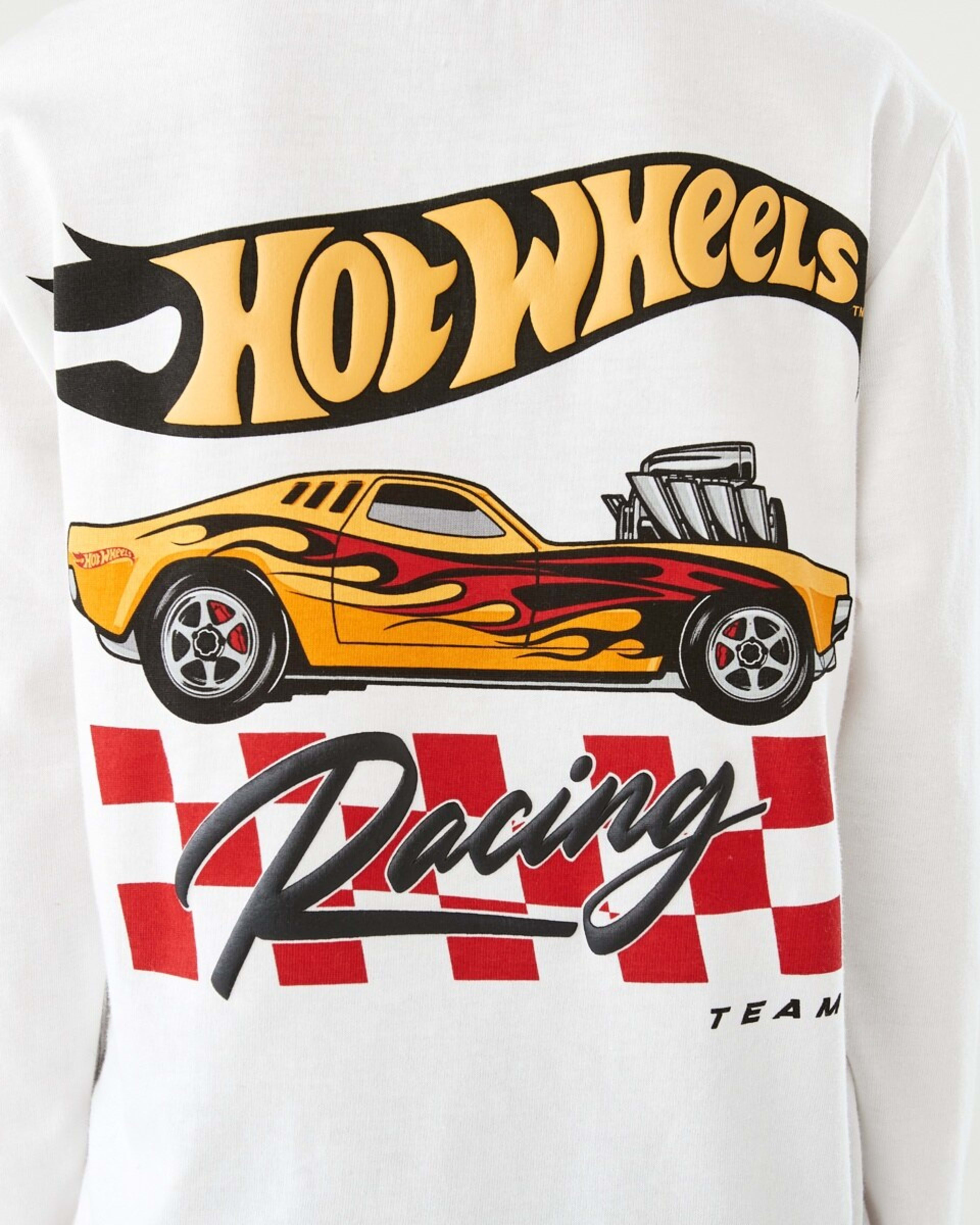 5 Hot Wheels License Long Sleeve T-shirt Hot Wheels Car Racing Team, 5 of 9