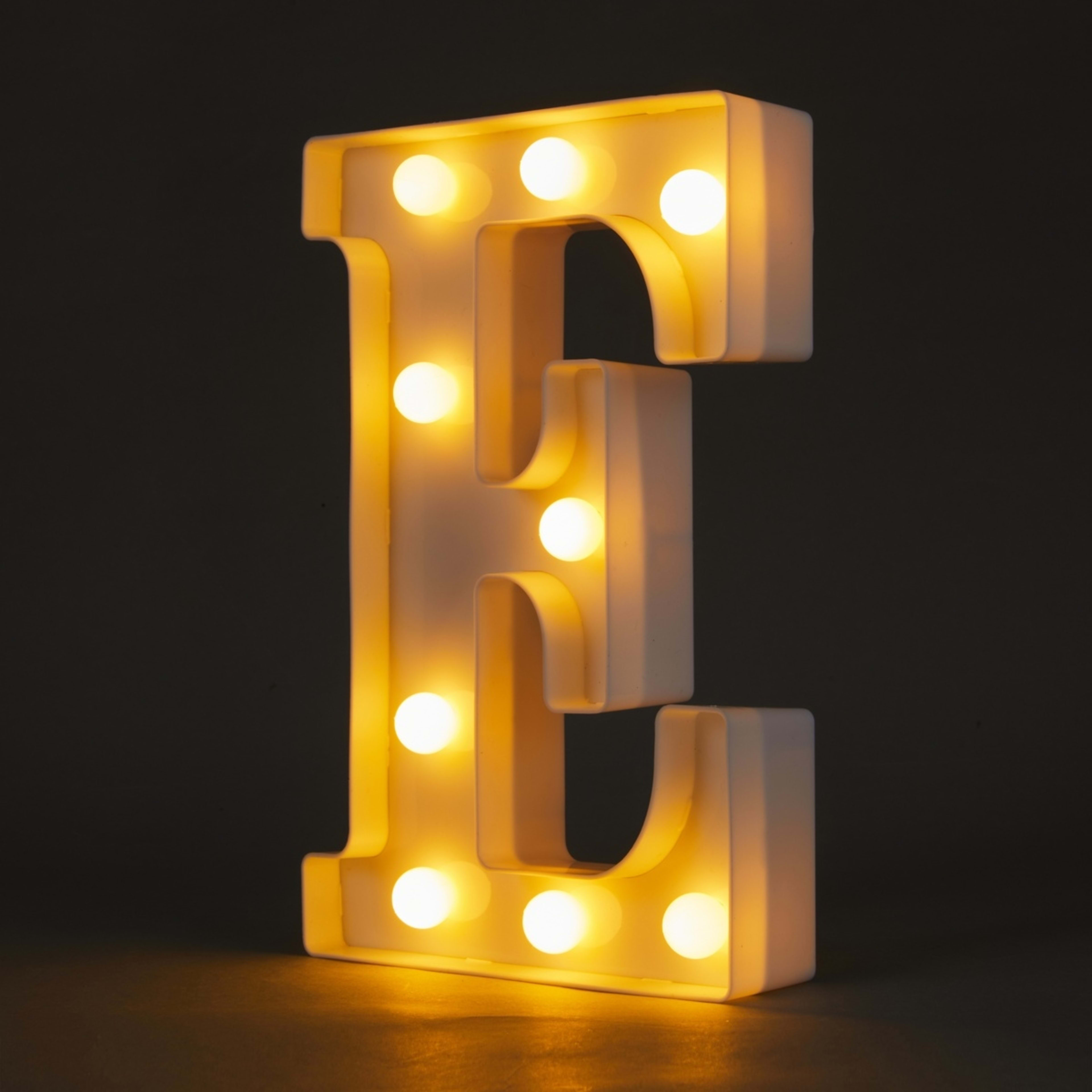 1 Light Up Letter - E