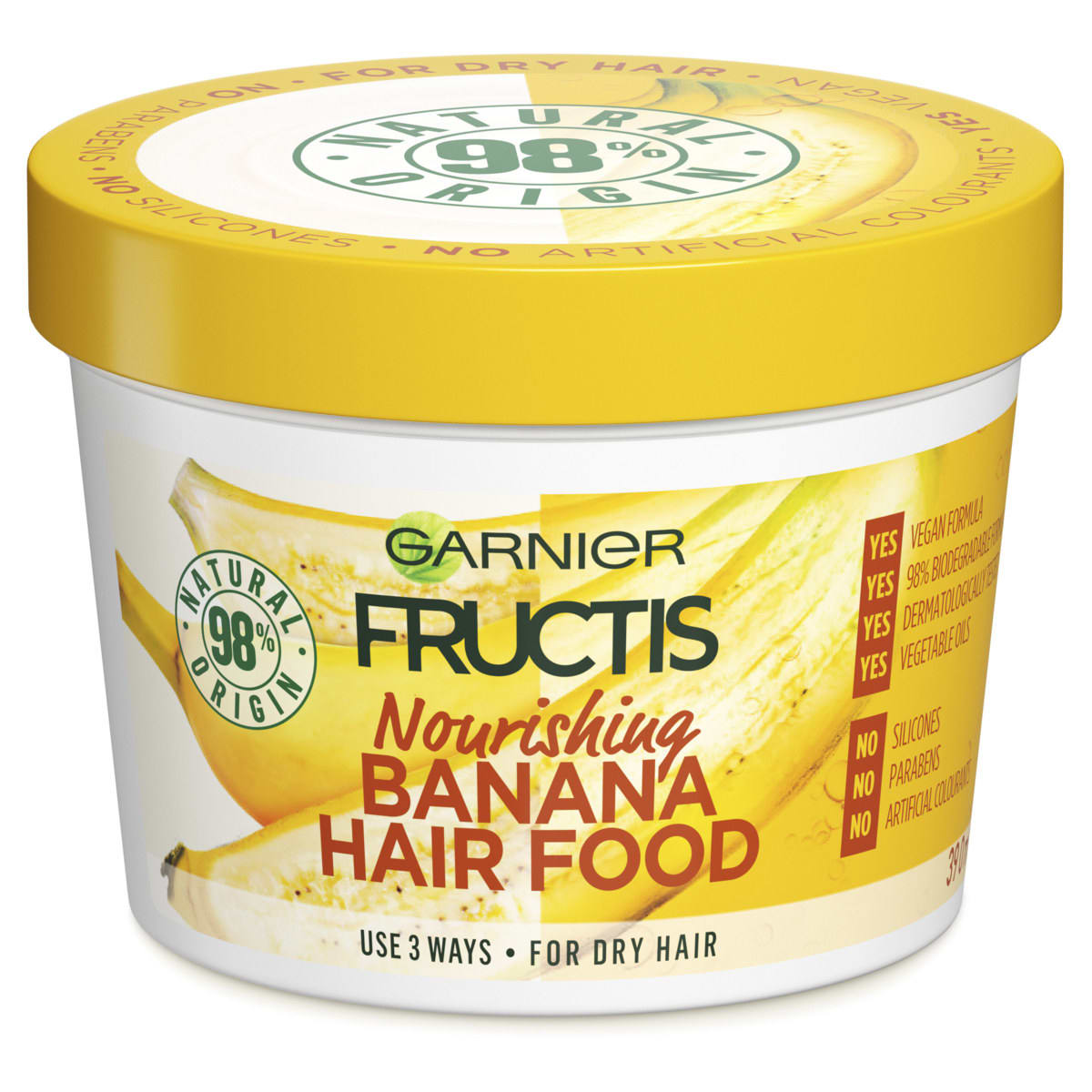 Garner Fructis Nourishing Banana Hair Food 390ml Kmart   E131756e Aab4 43d4 Bd7d 3955ce194b4c 