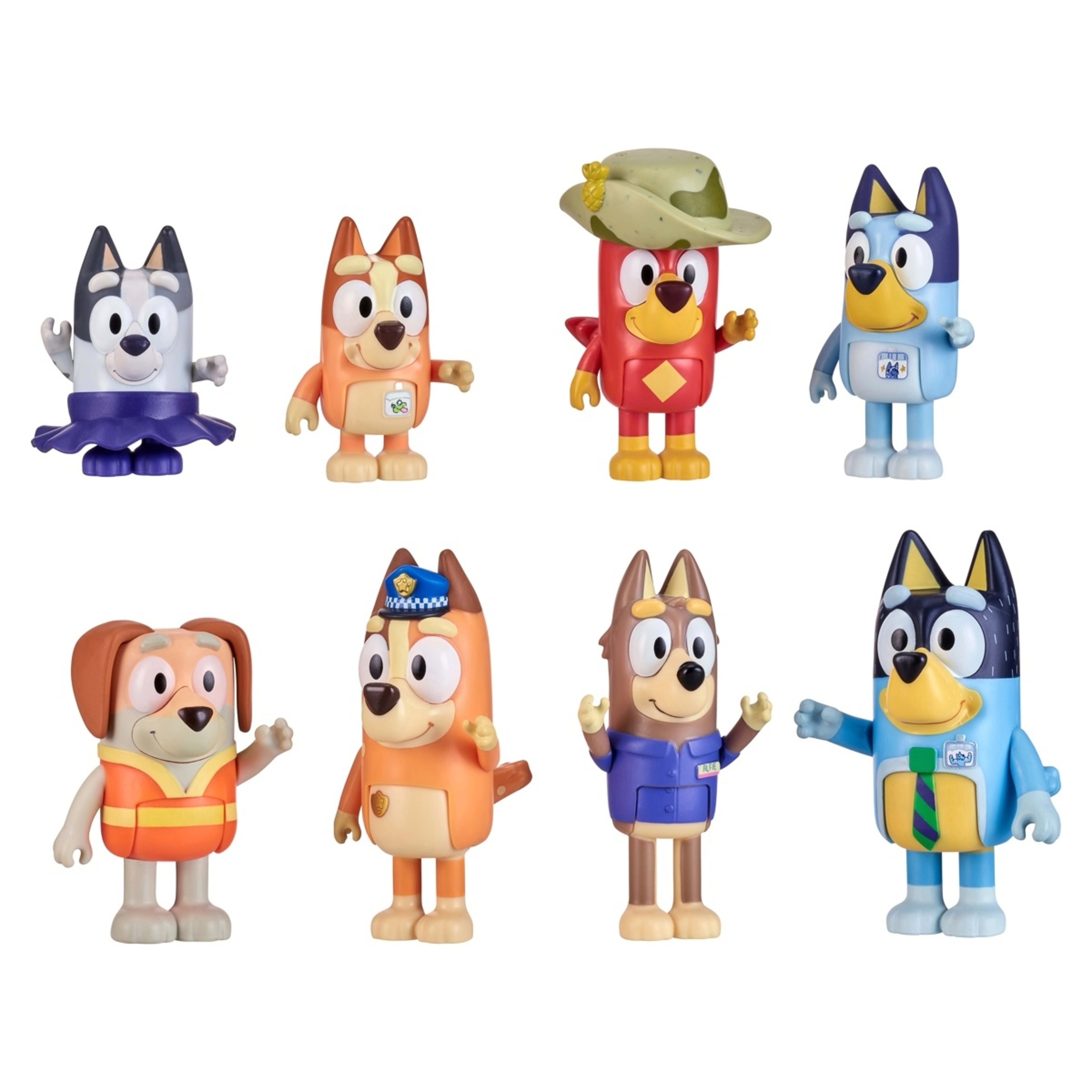 4 8 Pack Bluey’s Family and Friends Figures, 4 of 5