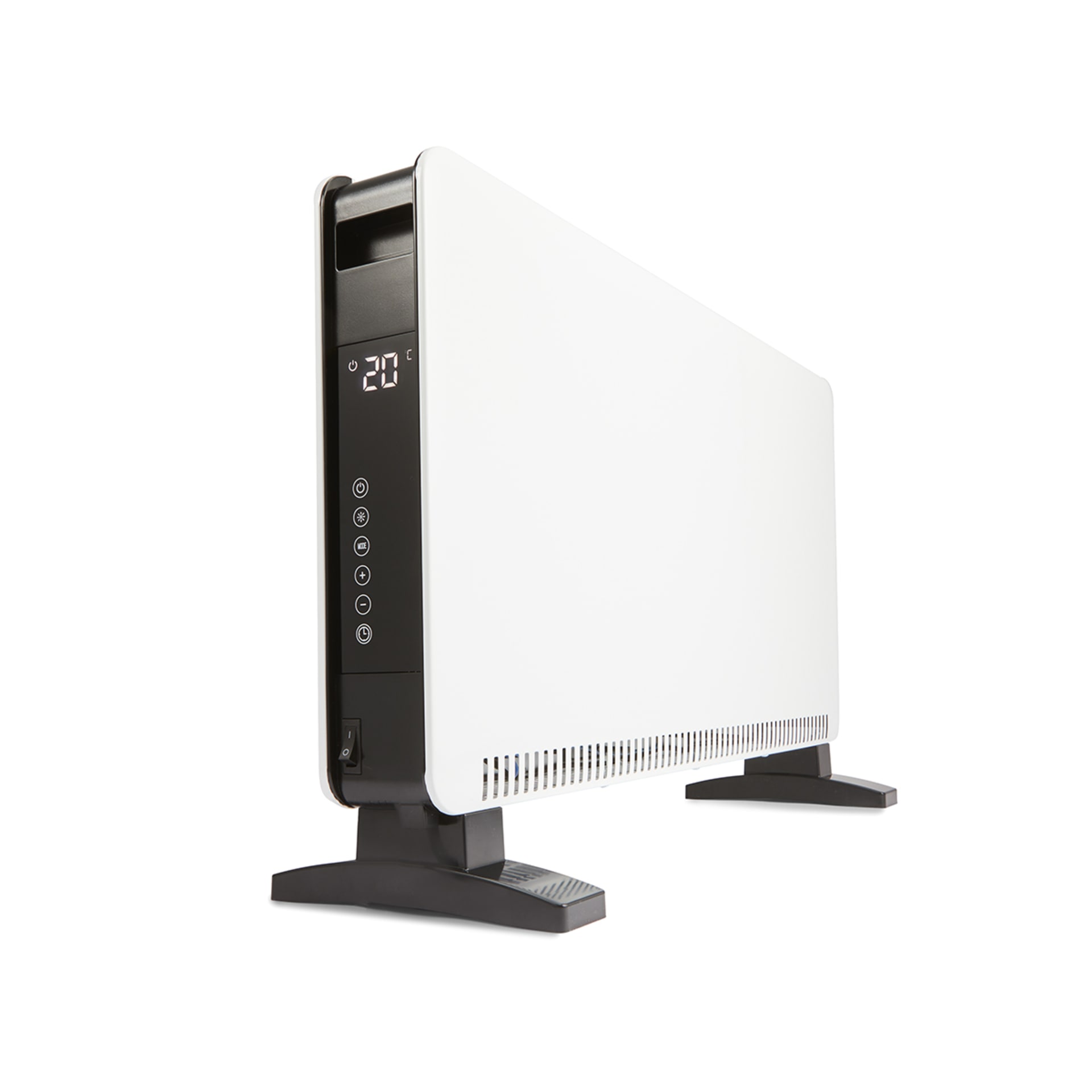 2000W Convection Heater with Timer White and Black Kmart NZ