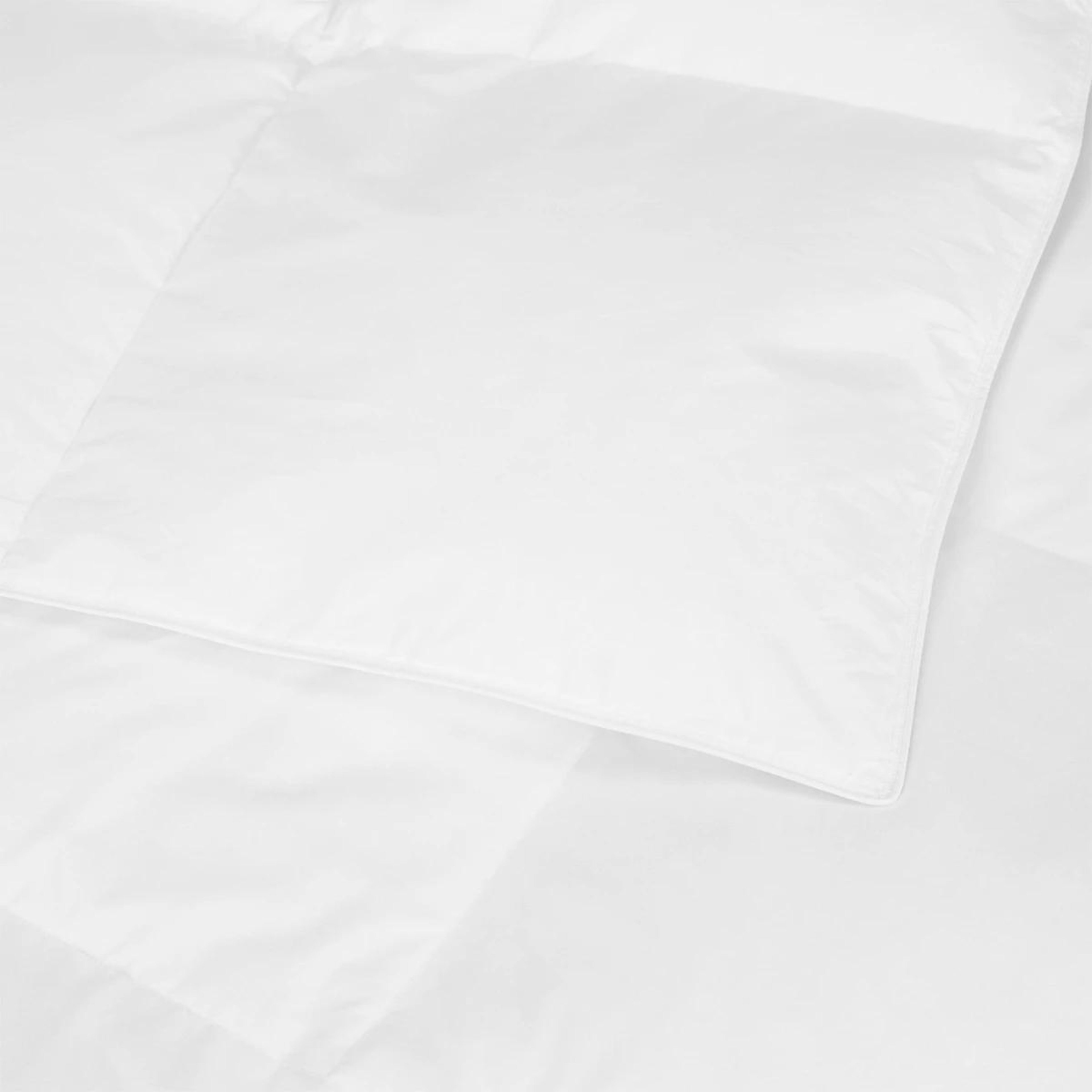 3 Medium Warmth Feather and Down Quilt - Queen Bed, White, 3 of 4