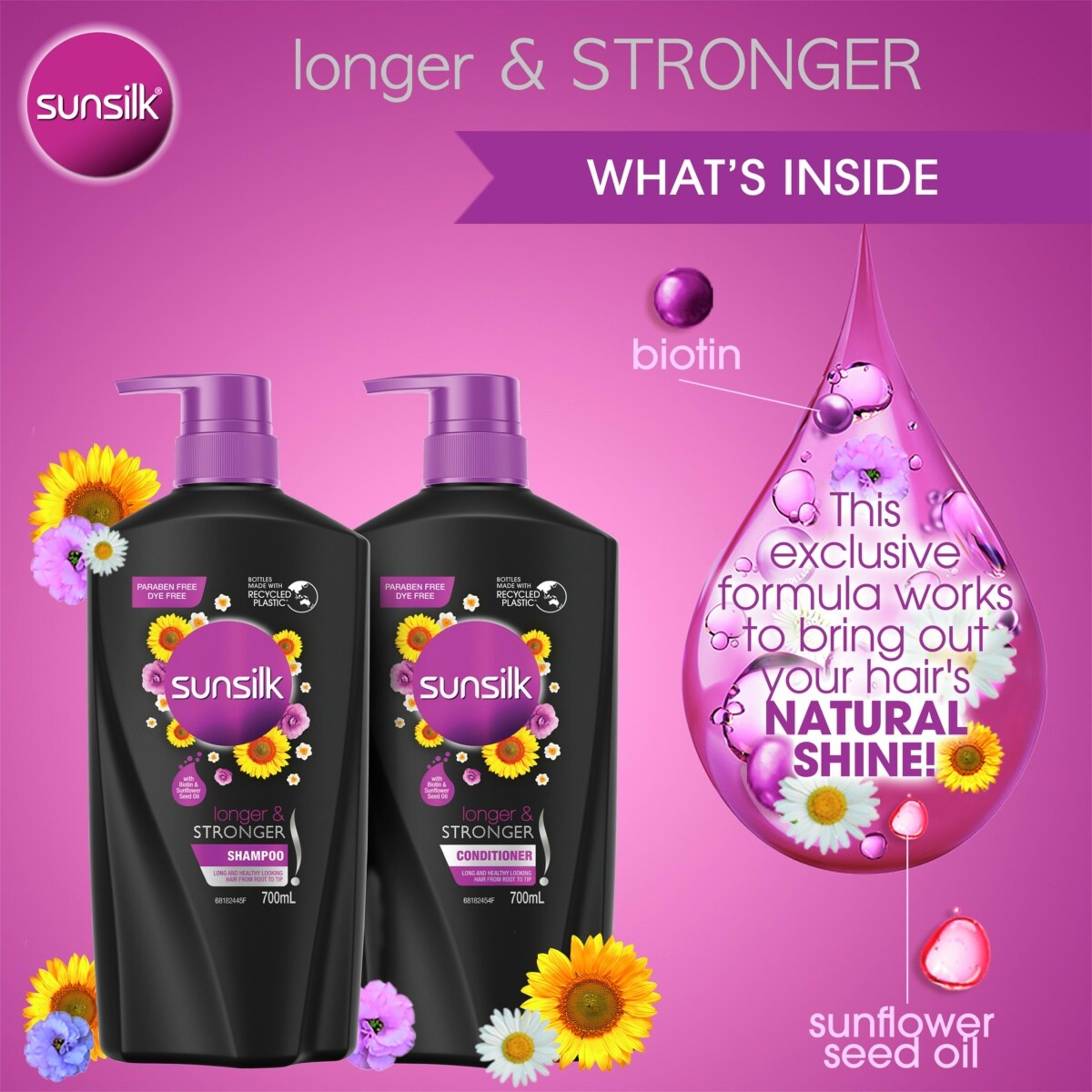 10 Sunsilk Co-Creations Longer & Stronger Conditioner 700ml, 10 of 10
