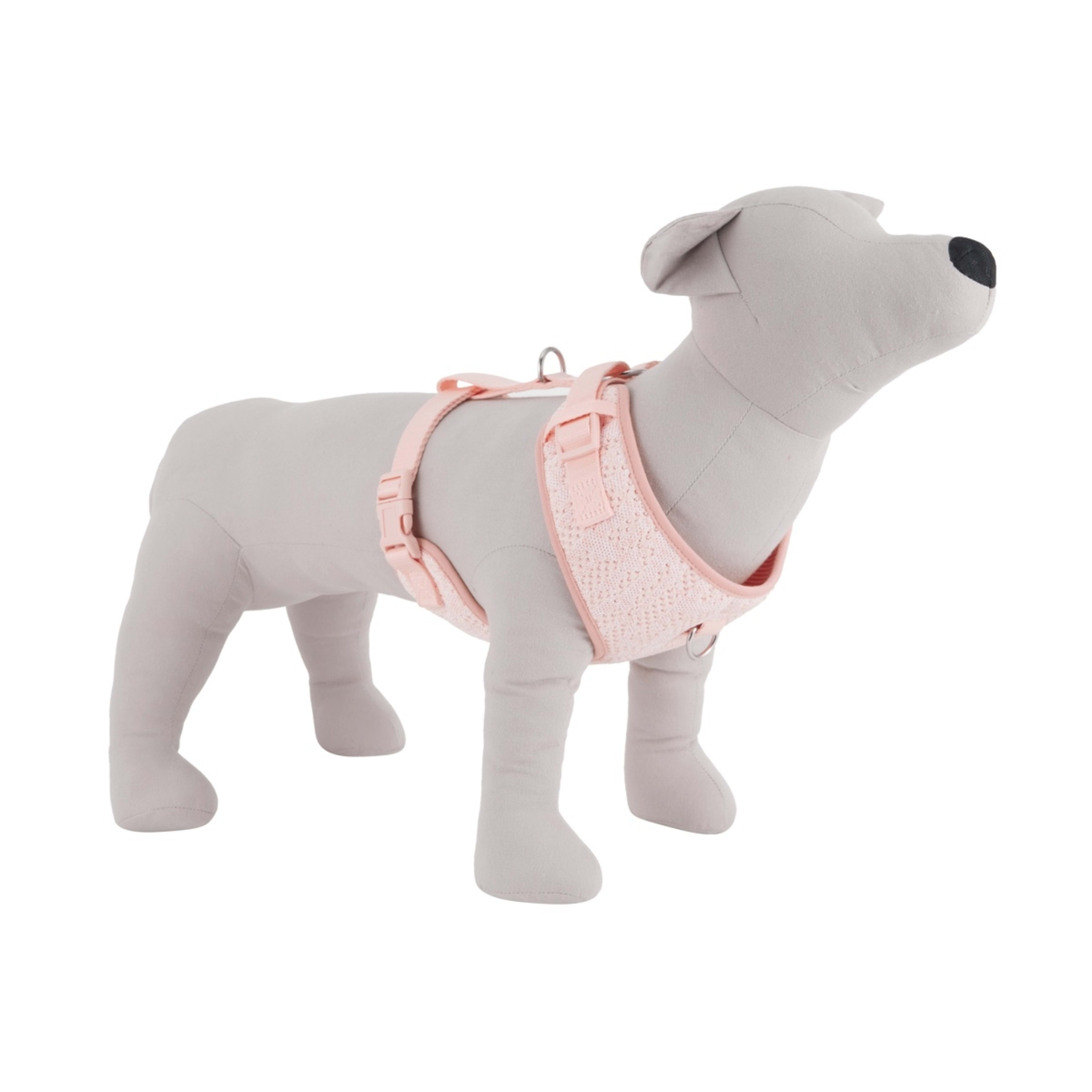 1 Pet Knit Harness - Medium, Pink, 1 of 9
