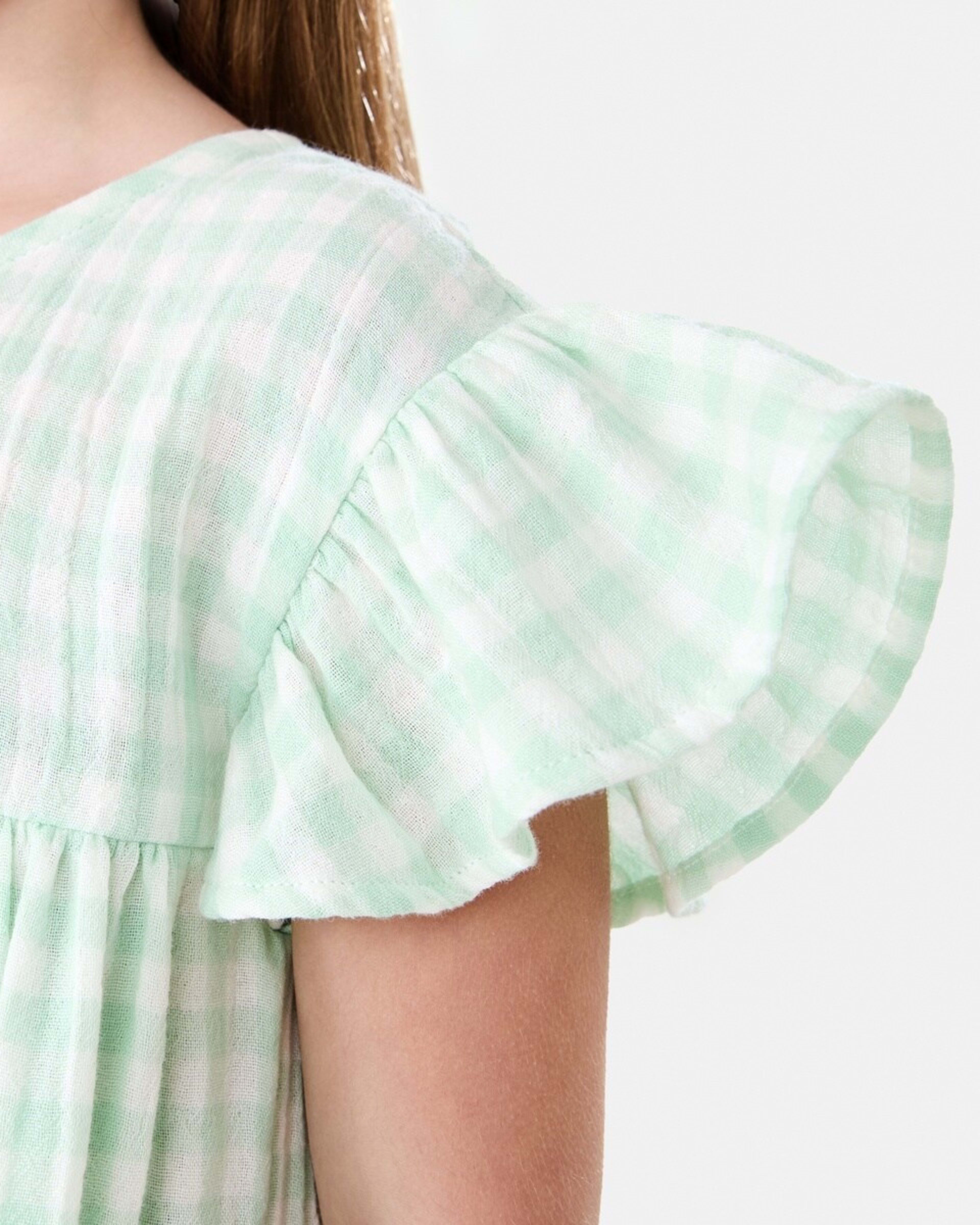 4 Woven Dress JADE GINGHAM, 4 of 7