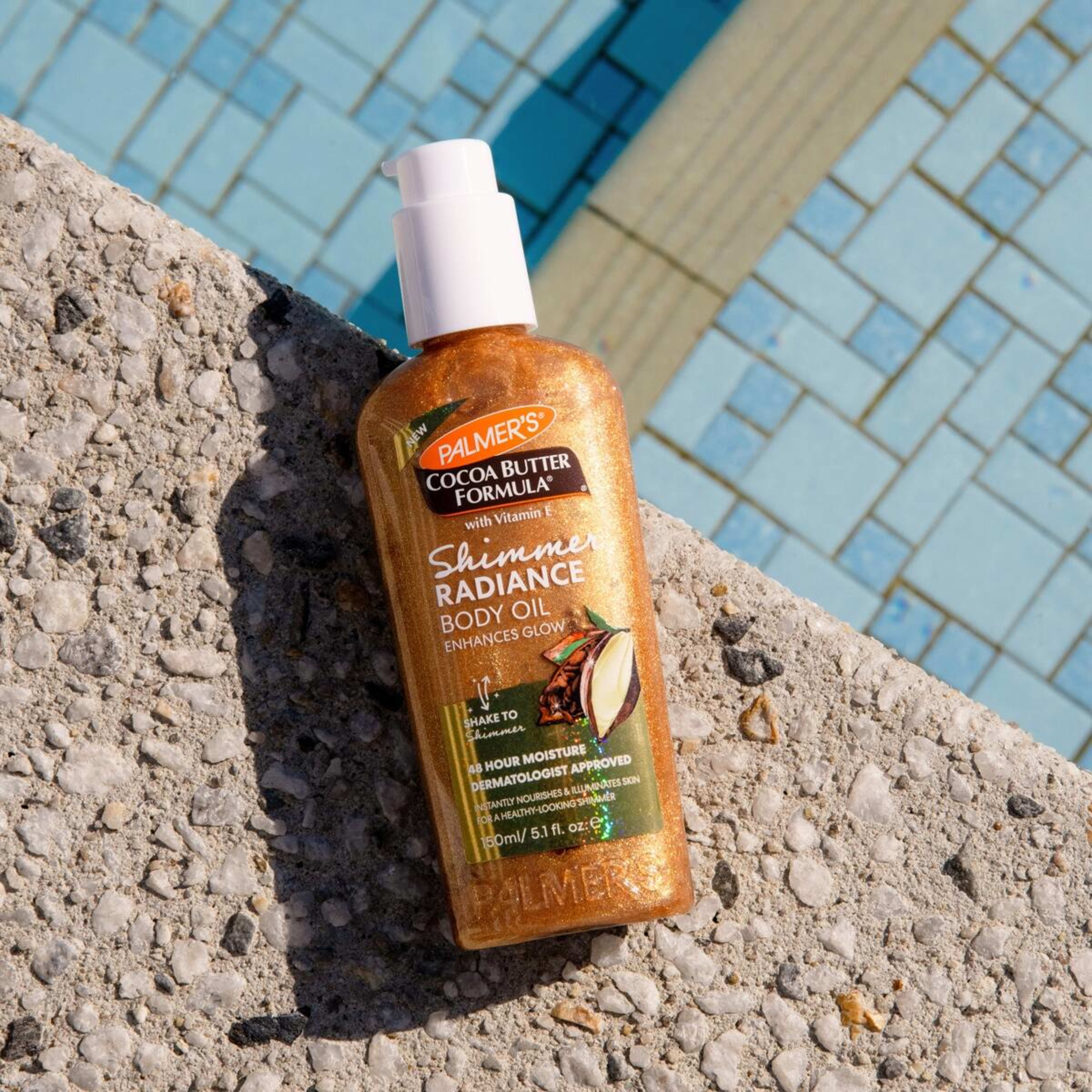 3 Palmer's Cocoa Butter Formula Shimmer Radiance Body Oil 150ml - Vitamin E, 3 of 5