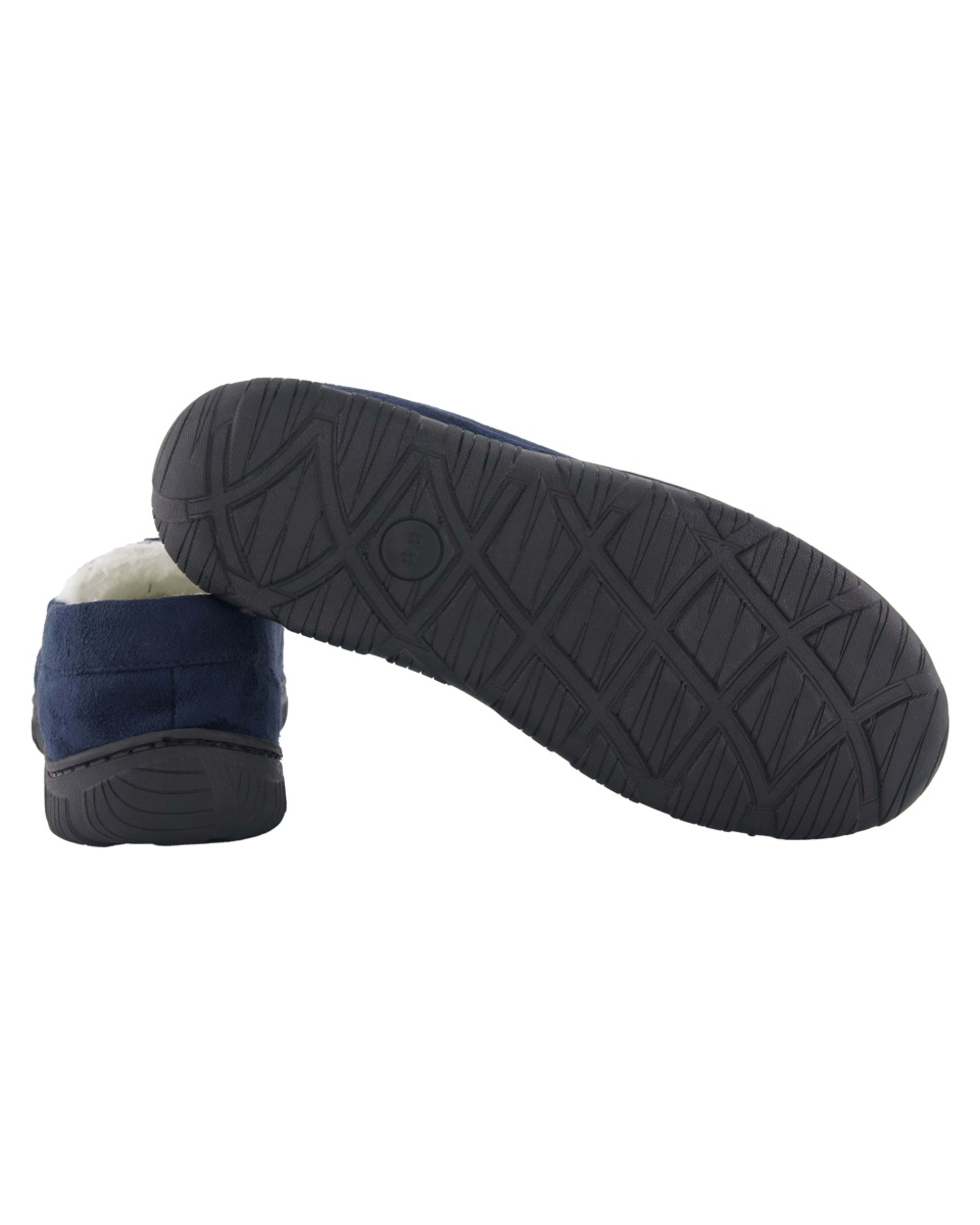 5 Hardsole Loafer Slippers Navy, 5 of 5