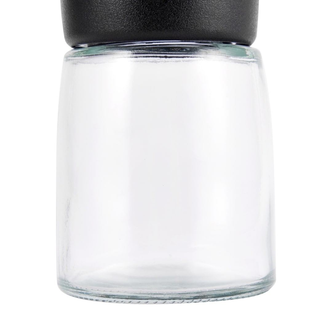 Black Glass Salt & Pepper Grinder Kmart