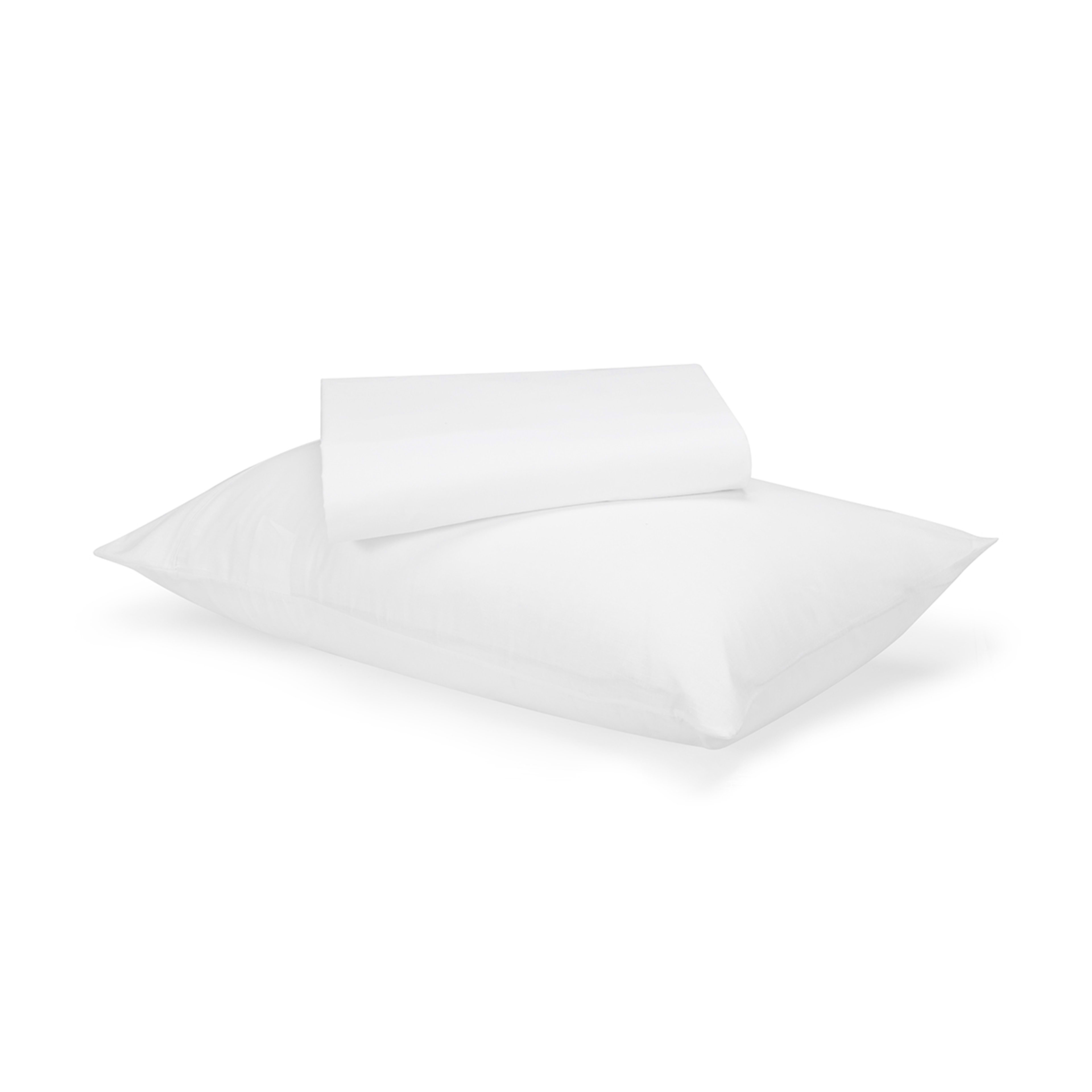 1 180 Thread Count Sheet Set - King Single Bed, White