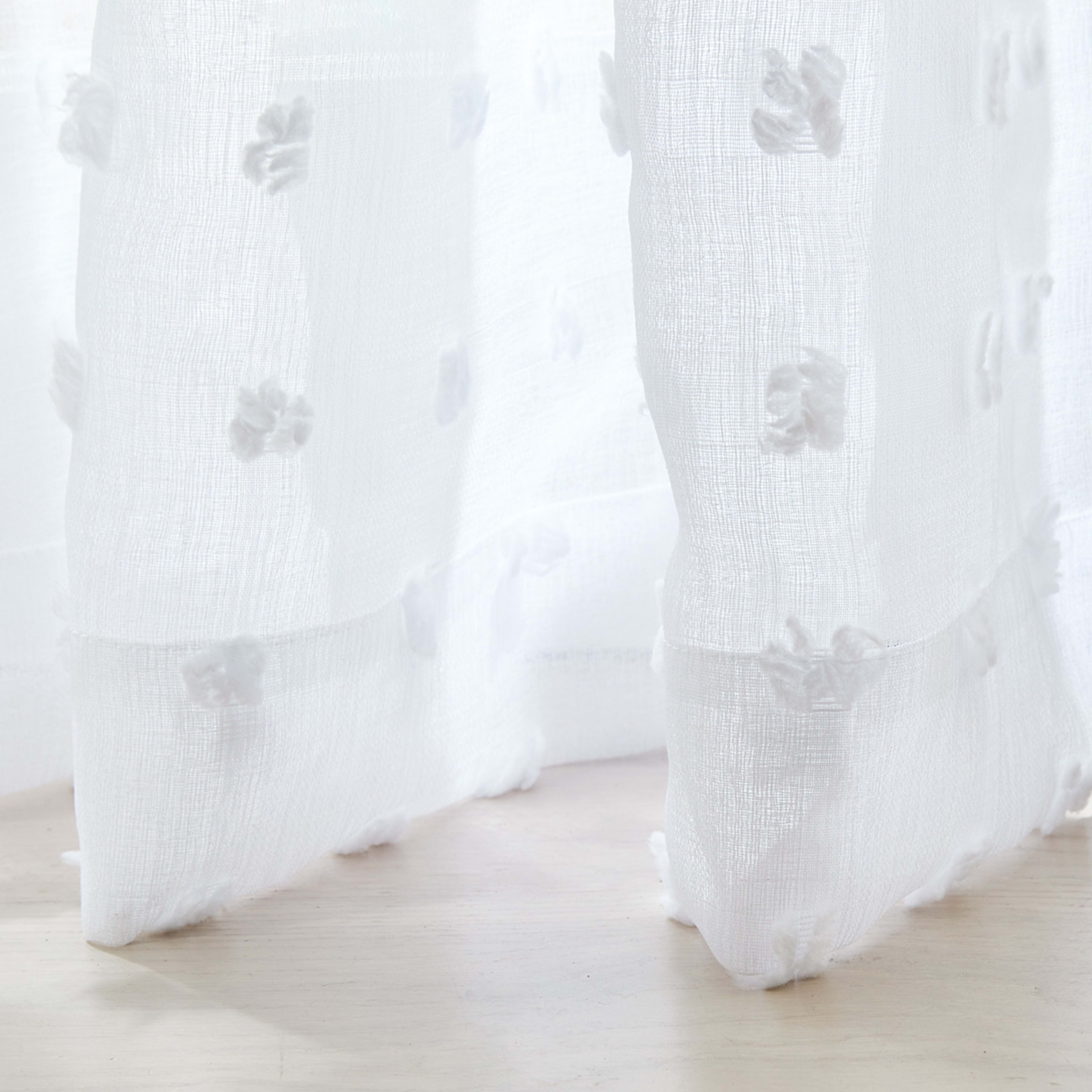 4 Madrid Curtain - White, 4 of 6
