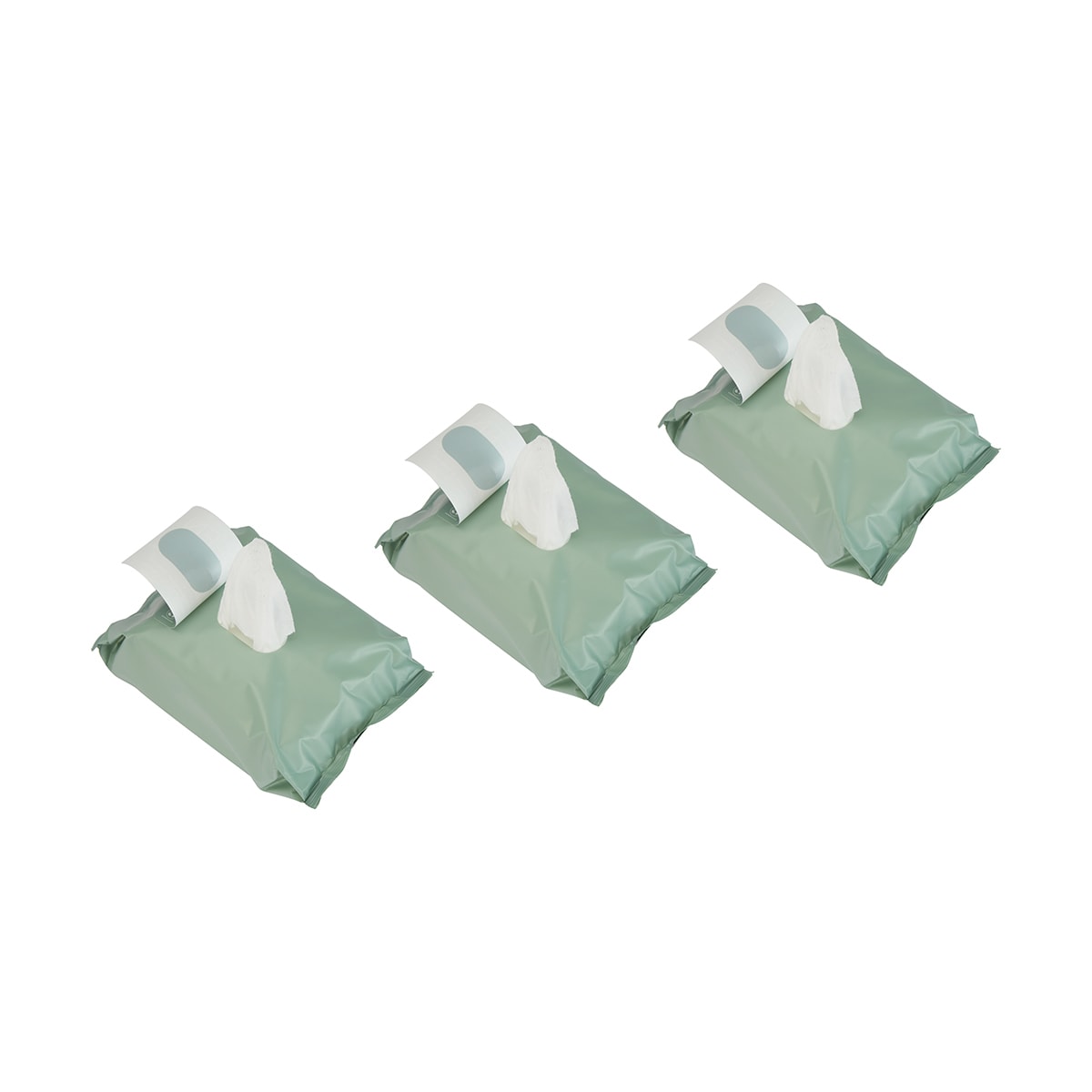 Triple Pack Cleansing & Makeup Removal Biodegradable Facial Wipes