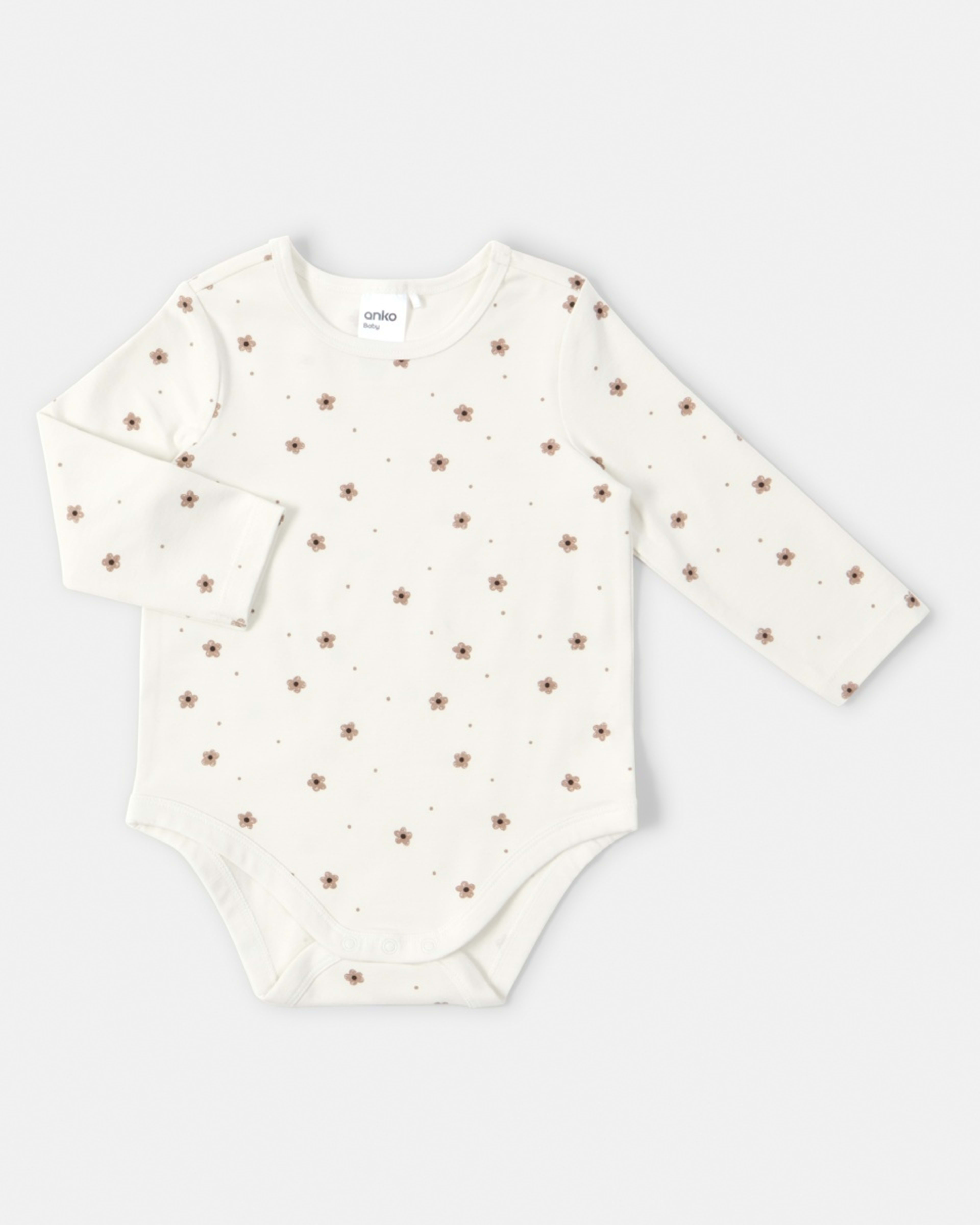 3 3 Pack Bodysuits Bge Floral, 3 of 8