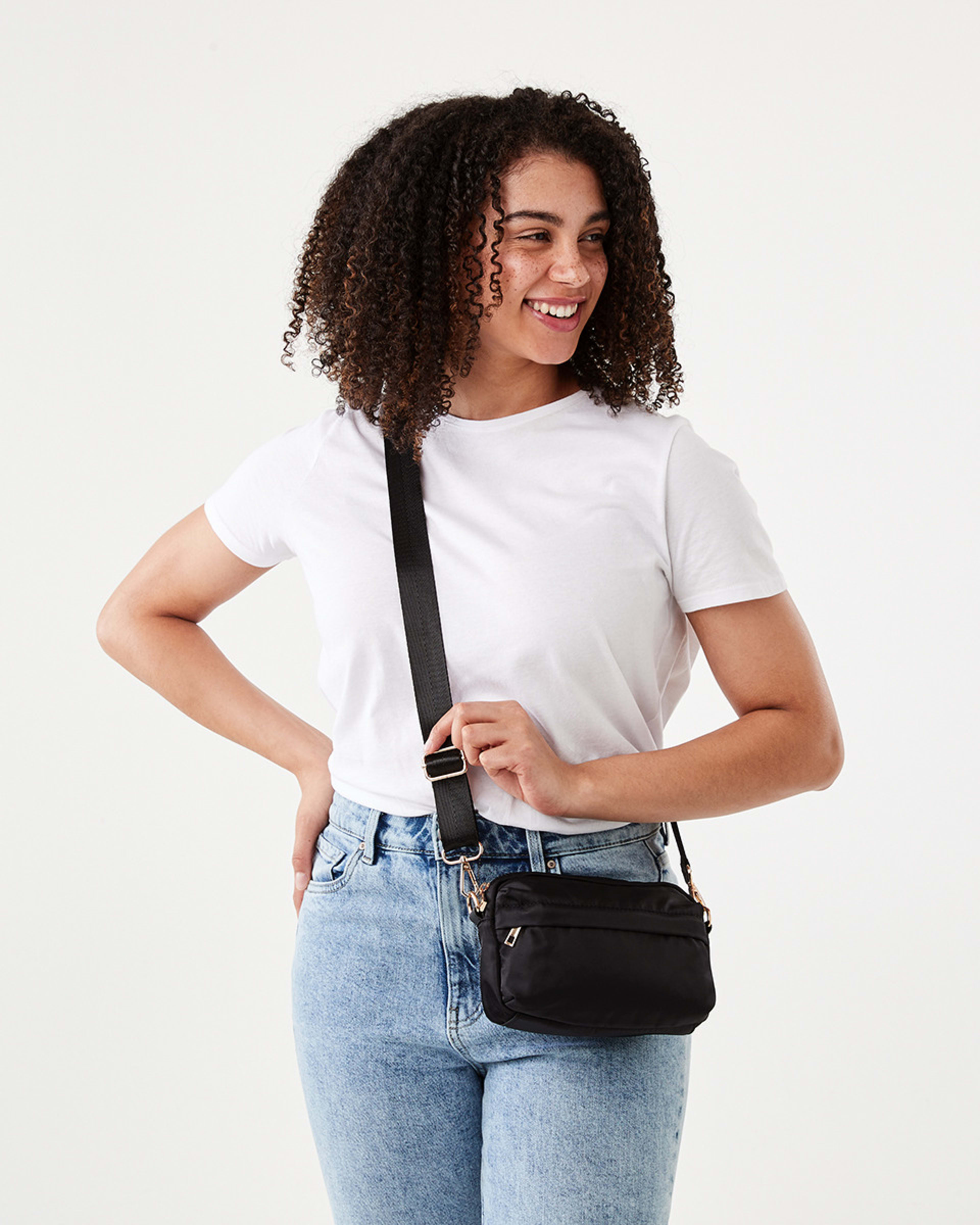 Double Pocket Crossbody Bag - Kmart NZ