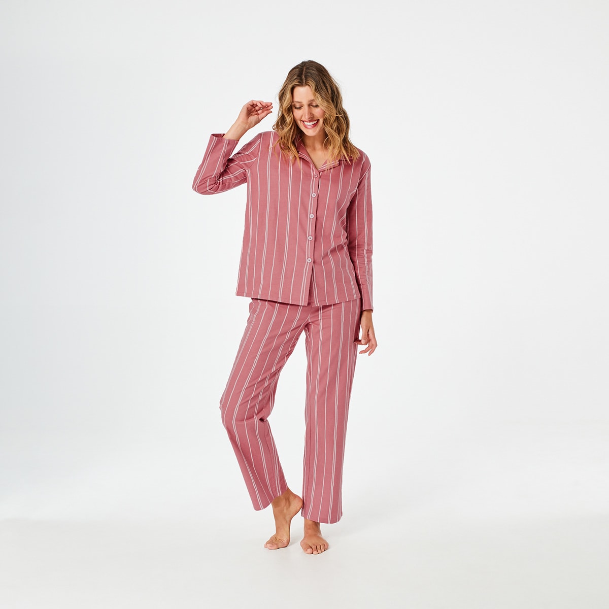 Flannel Pyjama Set - Kmart