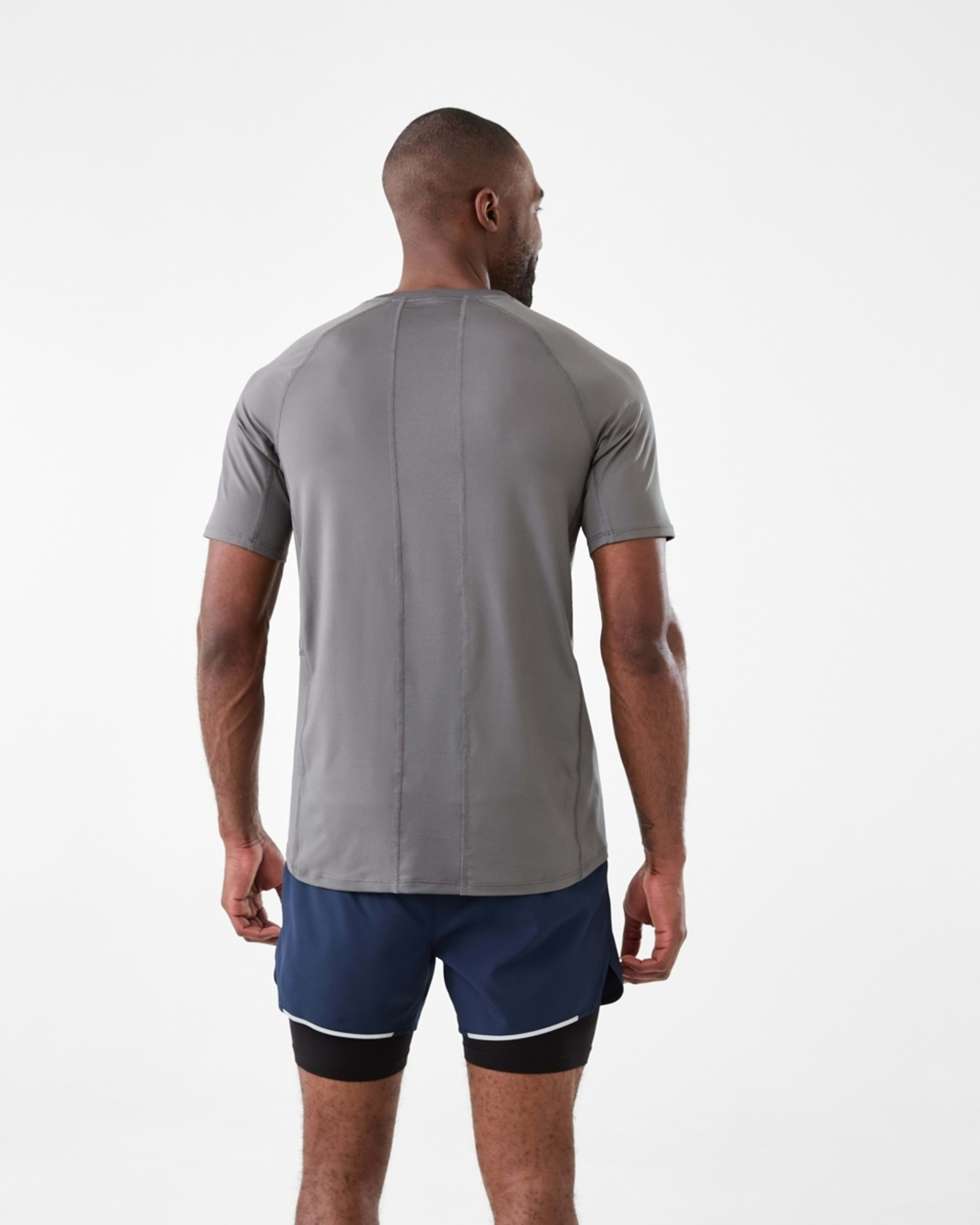 3 Active Mens Soft Touch T-shirt Gry Chelse, 3 of 7