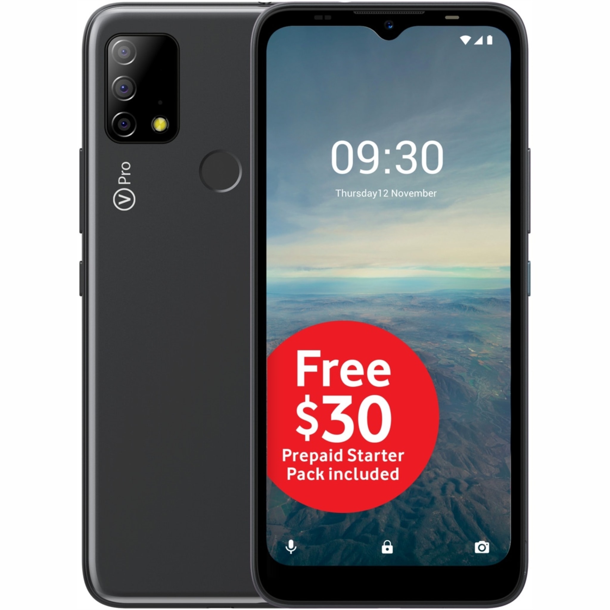 Vodafone Pro 4G Smartphone Black Kmart