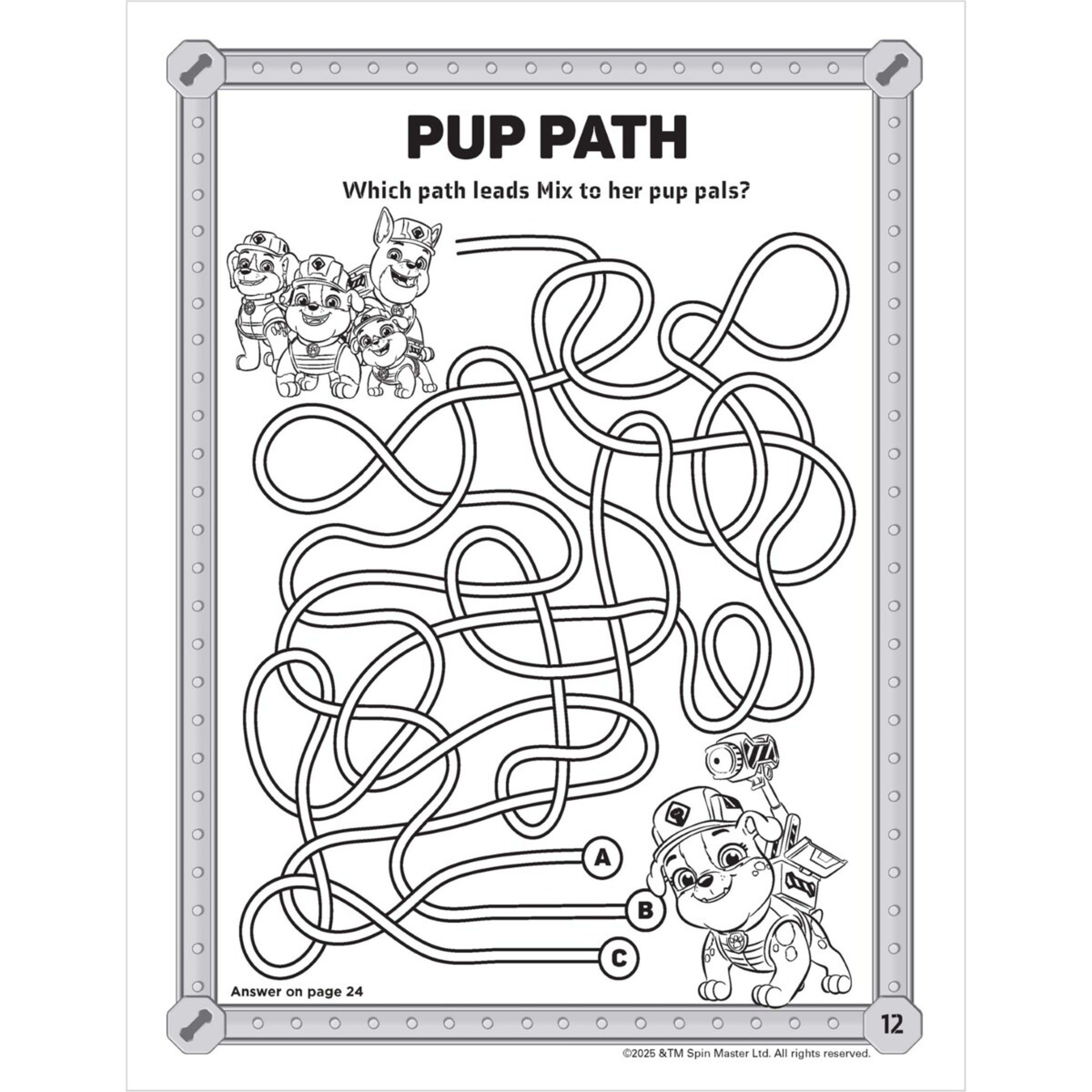4 Nickelodeon Rubble & Crew Activity Kit - Book, 4 of 5