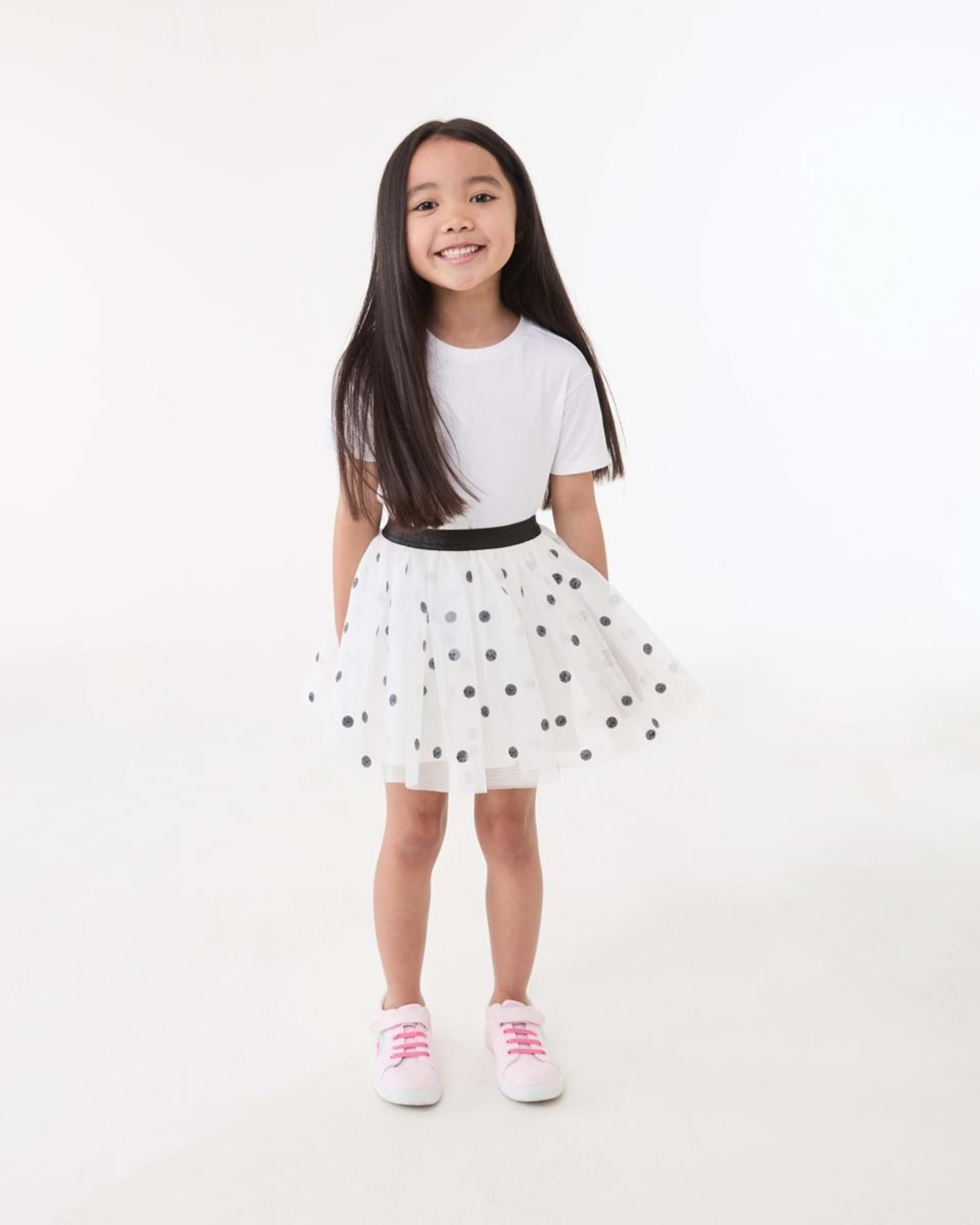 5 Tutu Skirt MAGICAL HAIL SPOTS WHITE, 5 of 6