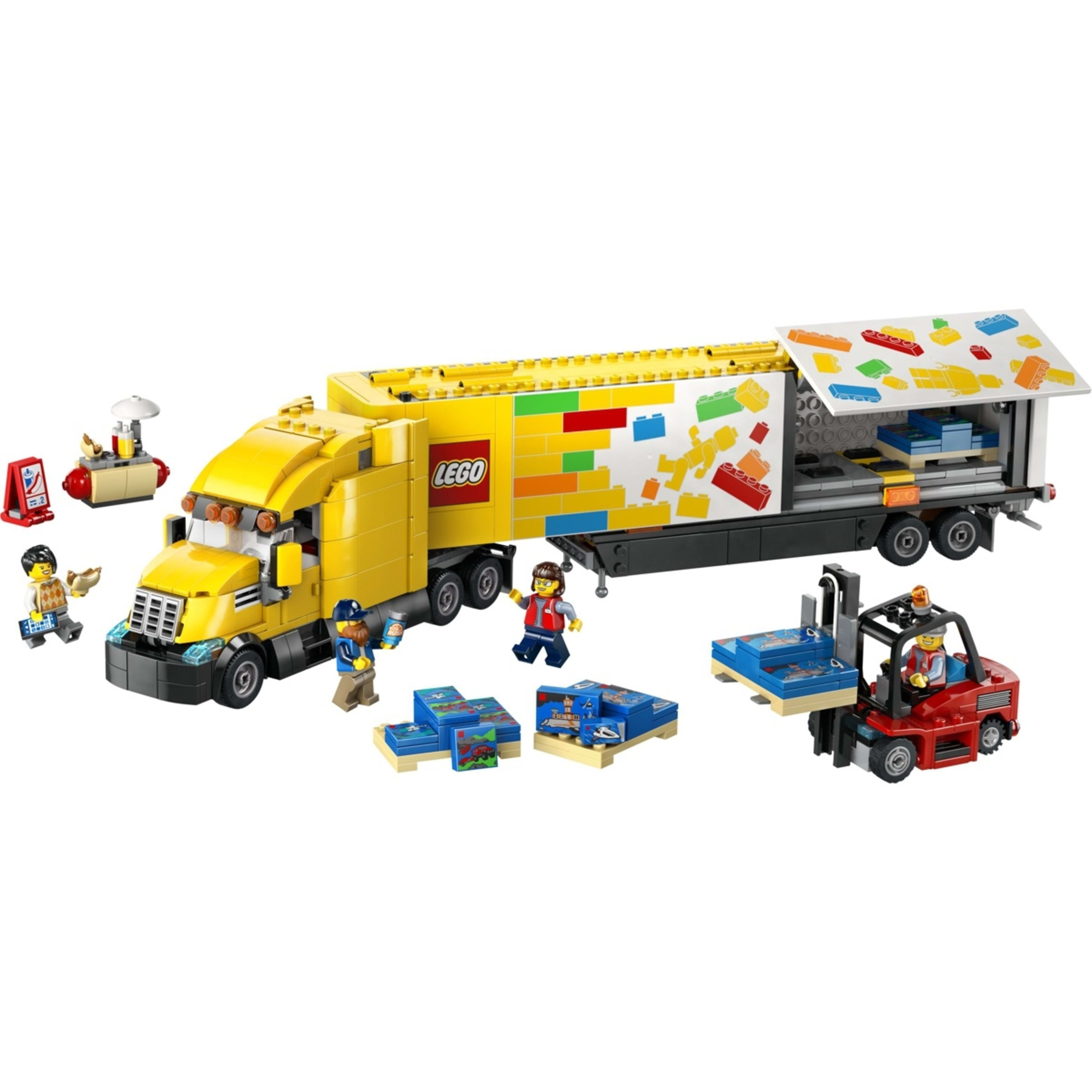 LEGO City Big Vehicles Yellow Delivery Truck 60440 - Kmart